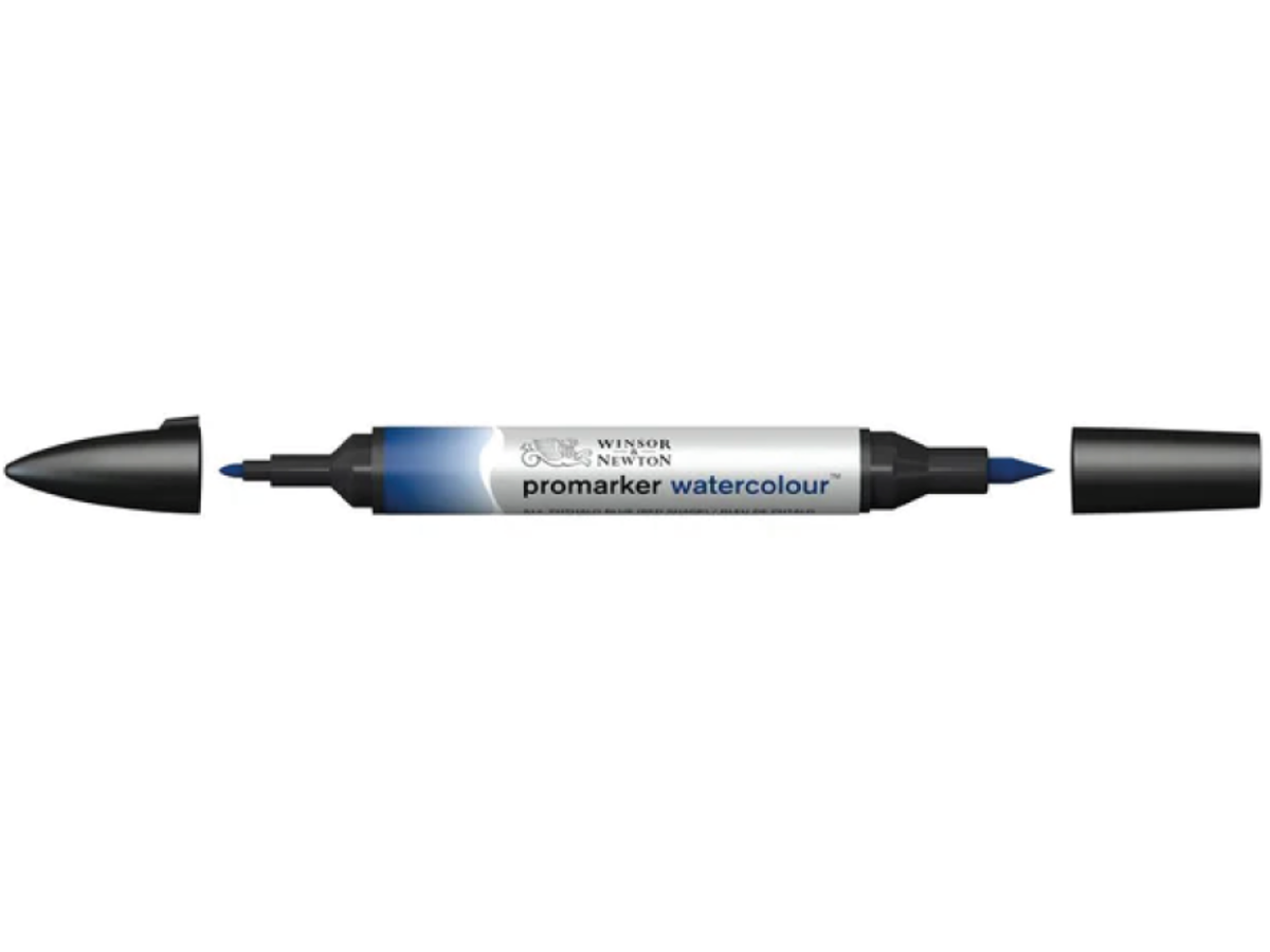 WINSOR & NEWTON PROMARKER WATERCOLOUR 514 PHTHALO BLUE RED SHADE 2