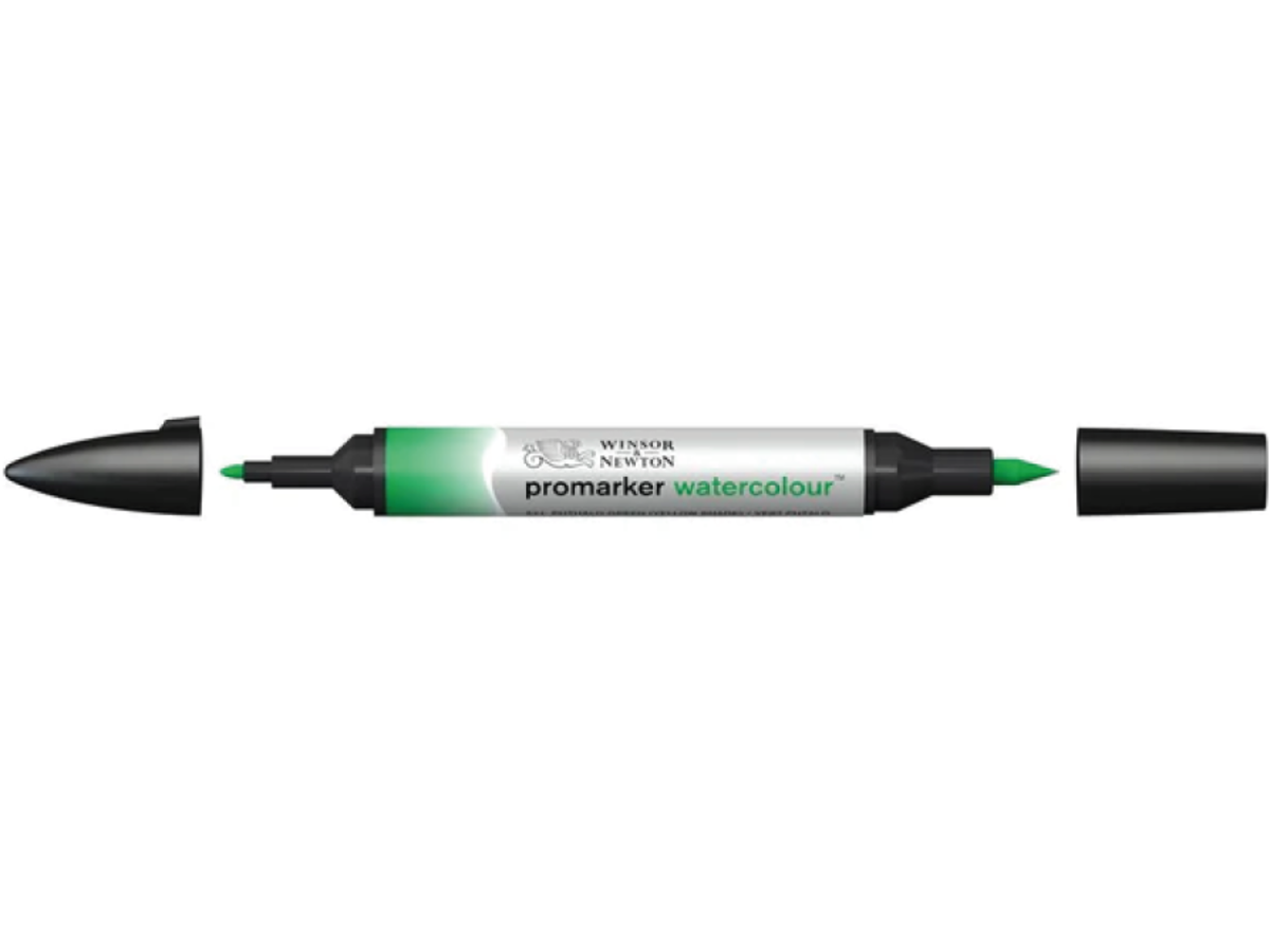 WINSOR & NEWTON PROMARKER WATERCOLOUR 521 PHTHALO GREEN YELLOW SHADE 2