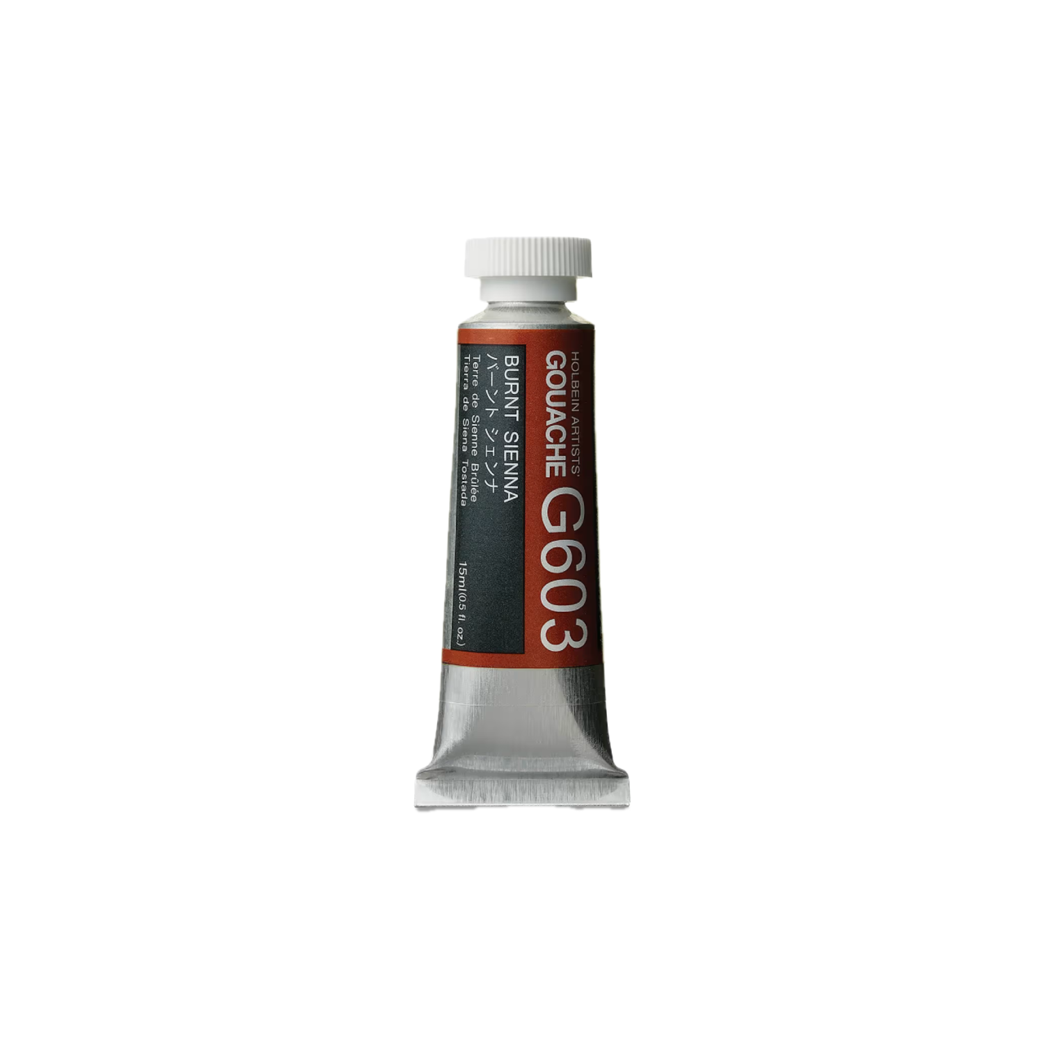 HOLBEIN ARTISTS' GOUACHE 15ML BURNT SIENNA G603 3