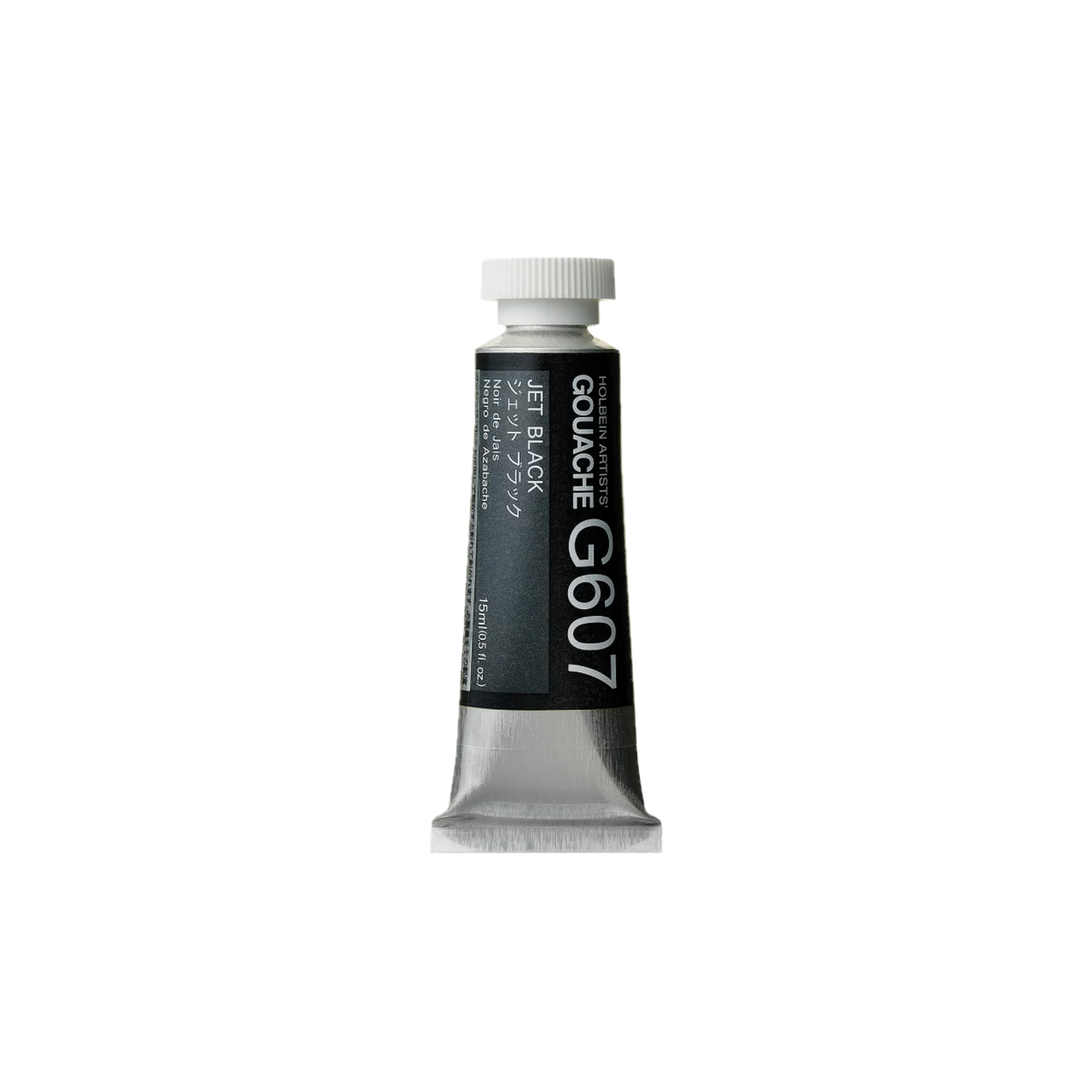 HOLBEIN ARTISTS' GOUACHE 15ML JET BLACK G607 3