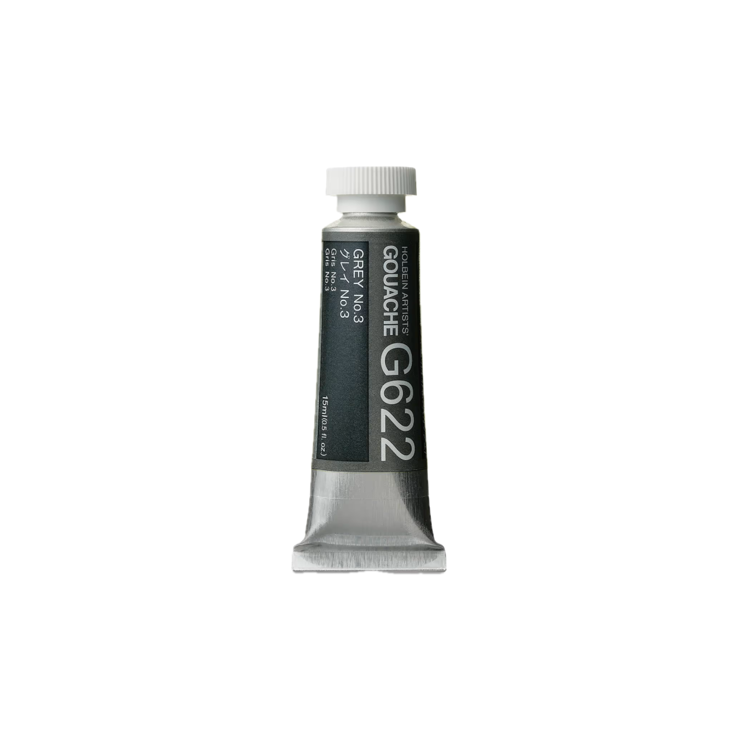 HOLBEIN ARTISTS' GOUACHE 15ML GREY NO.3 G622 3