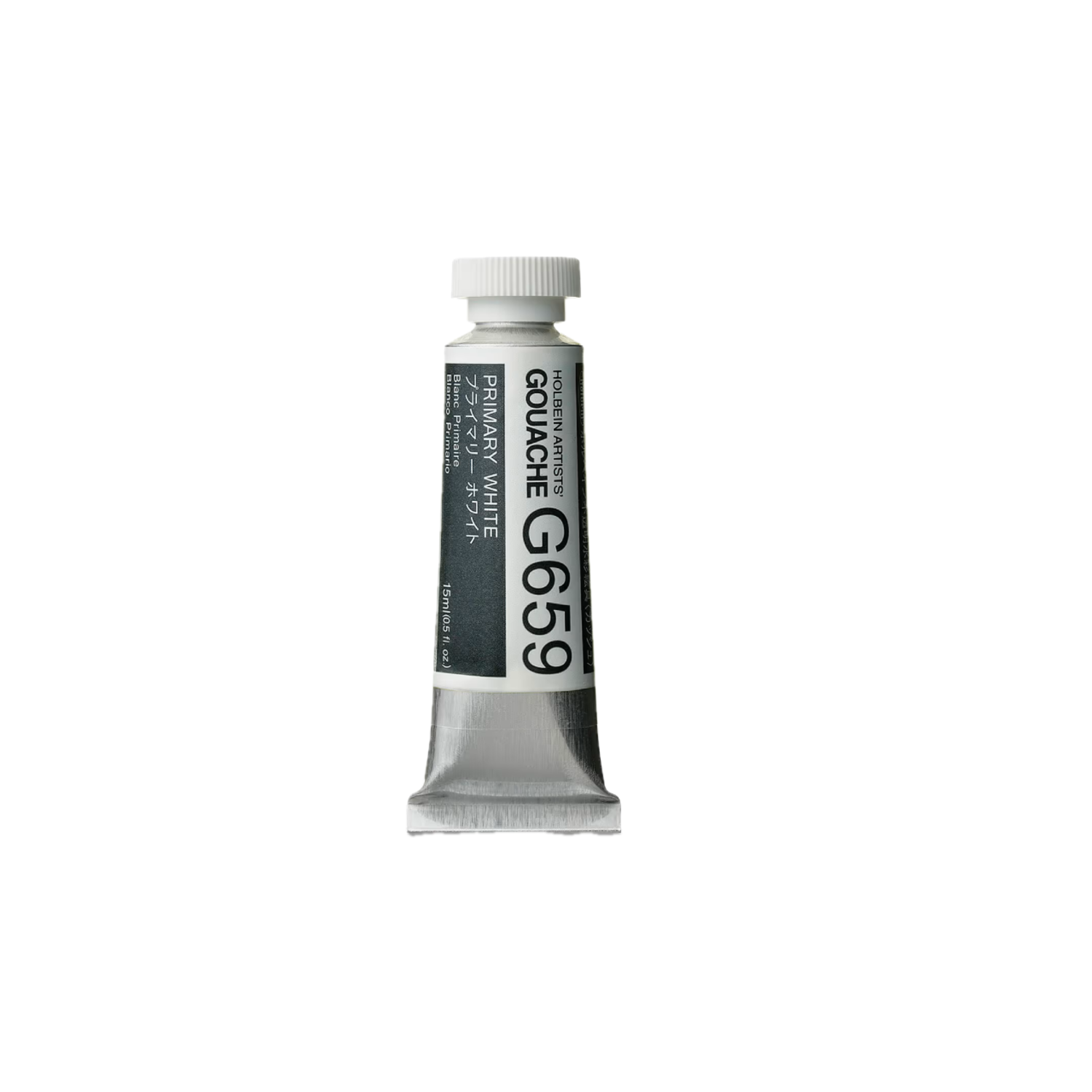HOLBEIN ARTISTS' GOUACHE 15ML PRIMARY WHITE G659 3