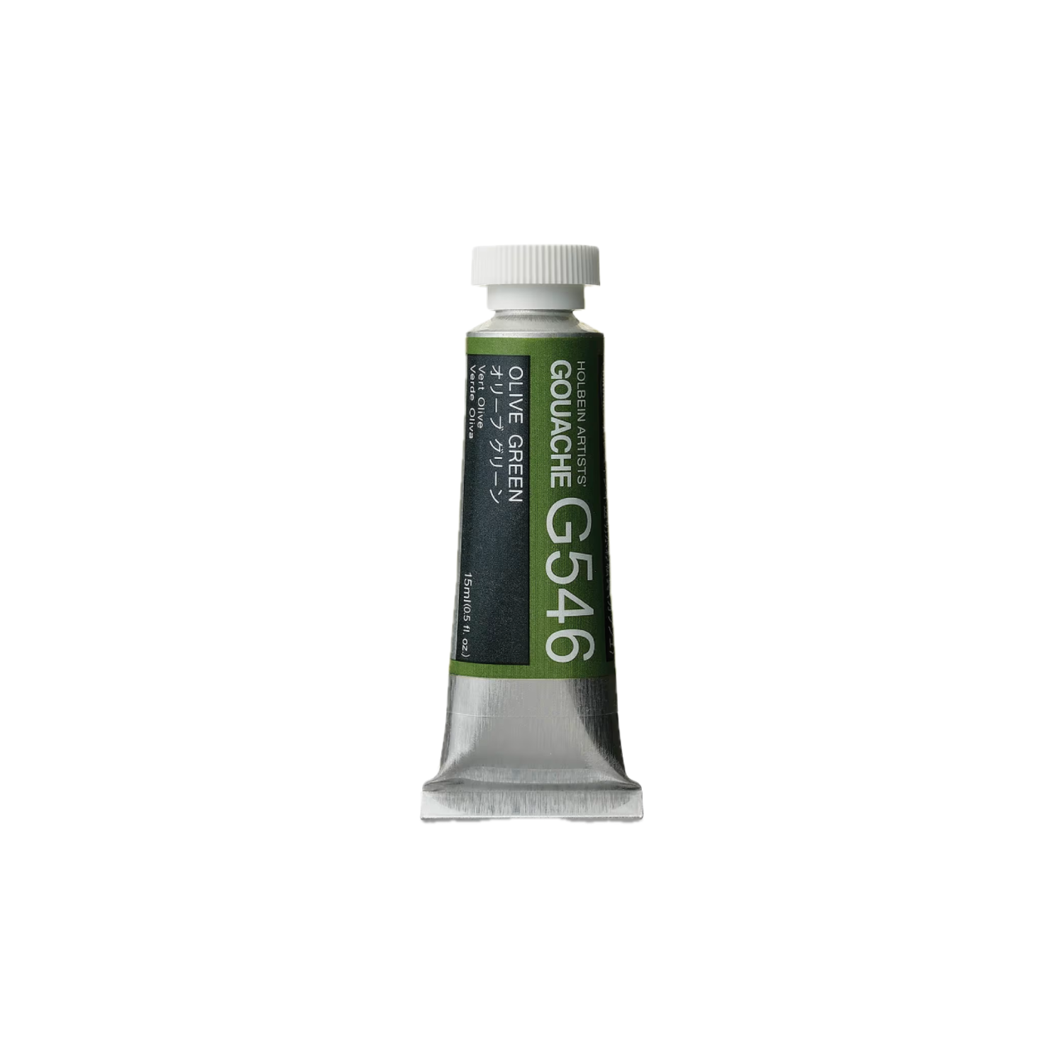 HOLBEIN ARTISTS' GOUACHE 15ML OLIVE GREEN G546 3
