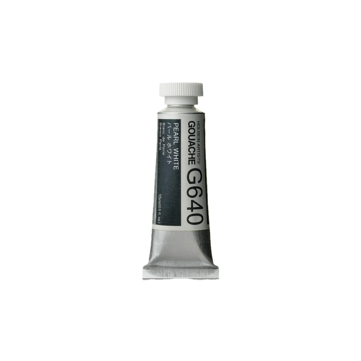 HOLBEIN ARTISTS' GOUACHE 15ML PEARL WHITE G640 3