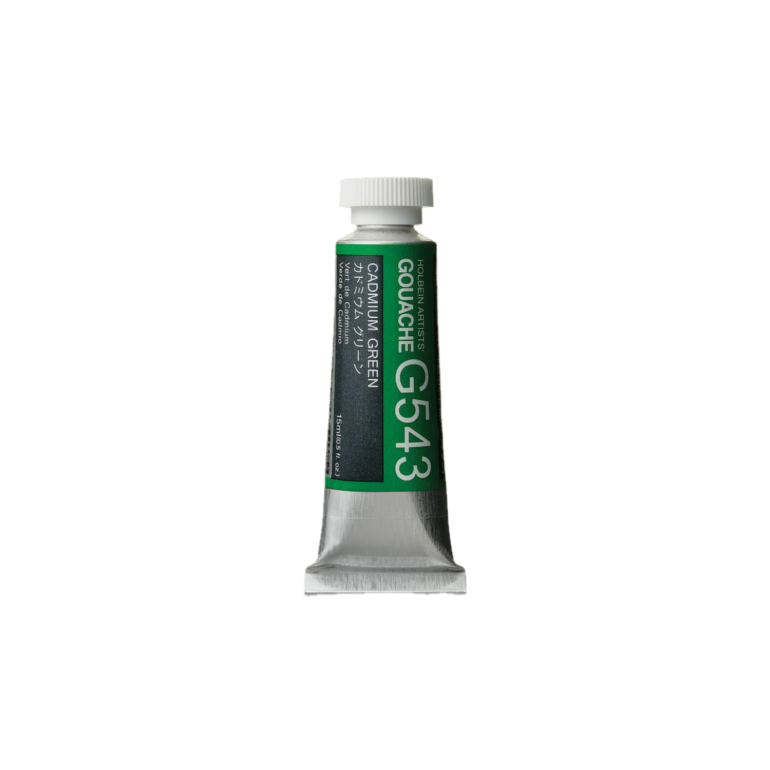 HOLBEIN ARTISTS' GOUACHE 15ML CADMIUM GREEN G543 3