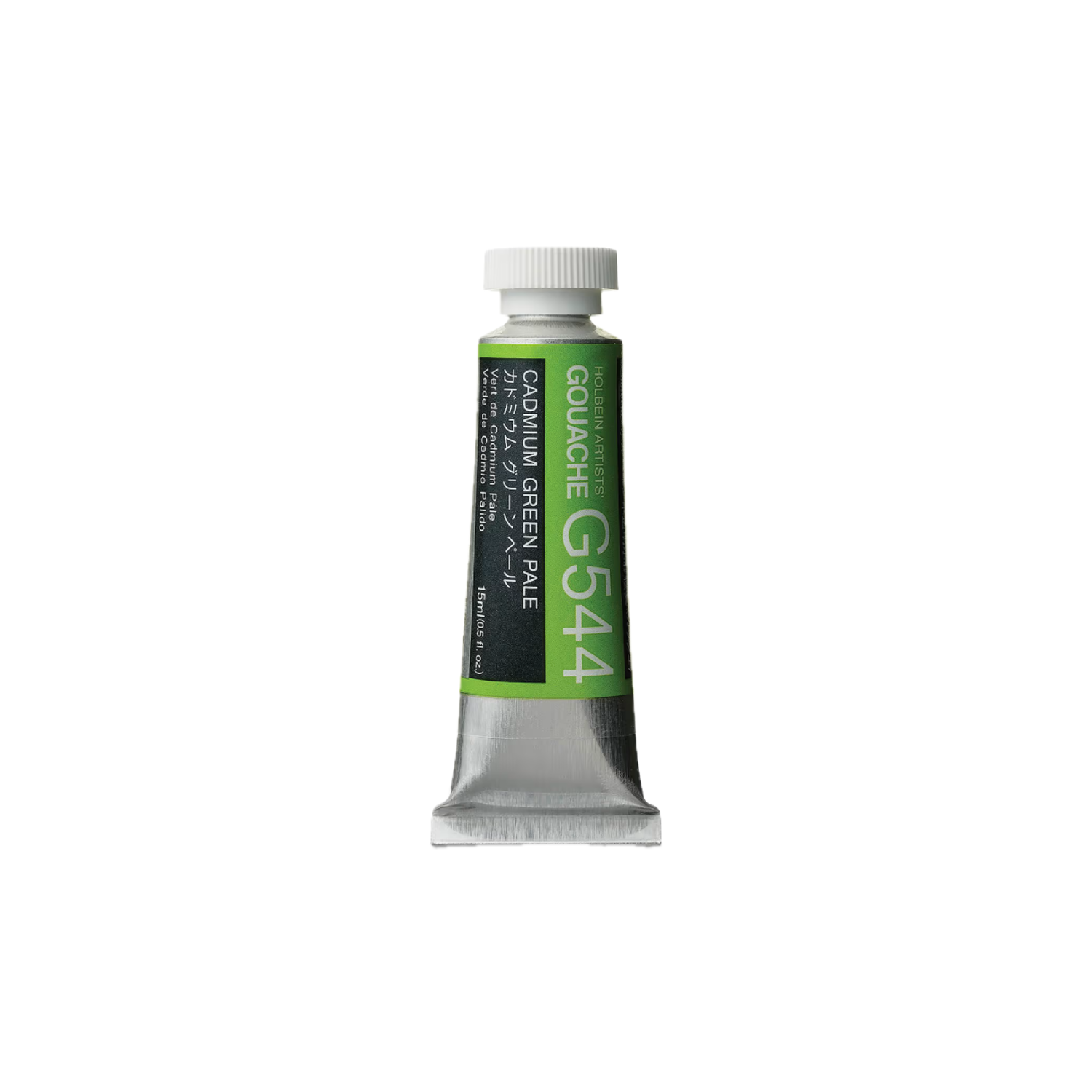 HOLBEIN ARTISTS' GOUACHE 15ML CADMIUM GREEN PALE G544 3
