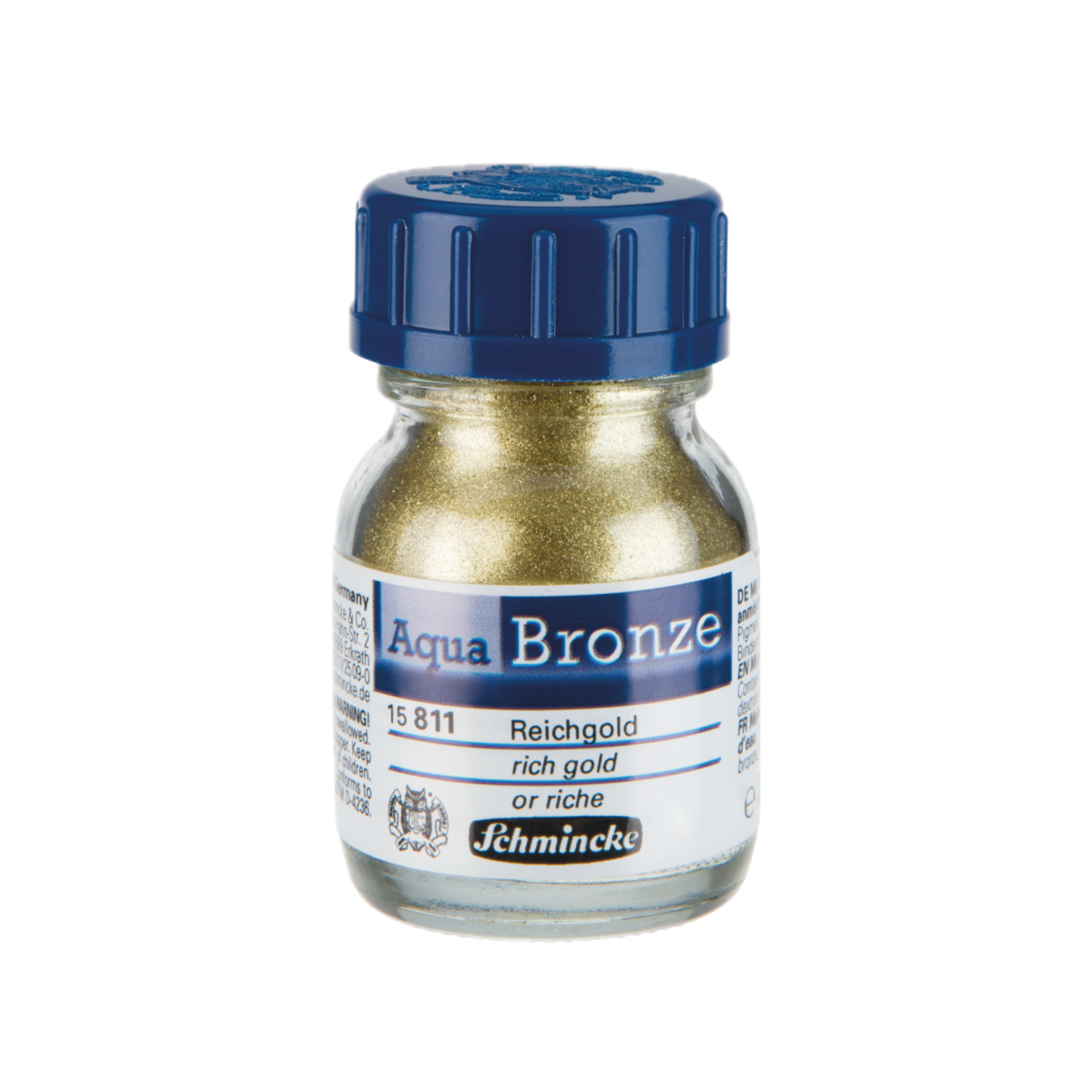 SCHMINCKE AQUA BRONZE 20ML 811 RICH GOLD 2