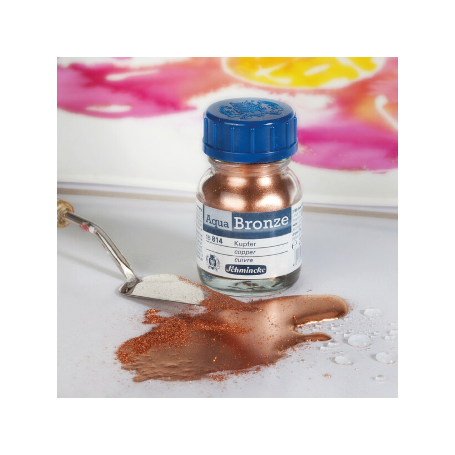 SCHMINCKE AQUA-BRONZE 20ML 814 KUPFER 4