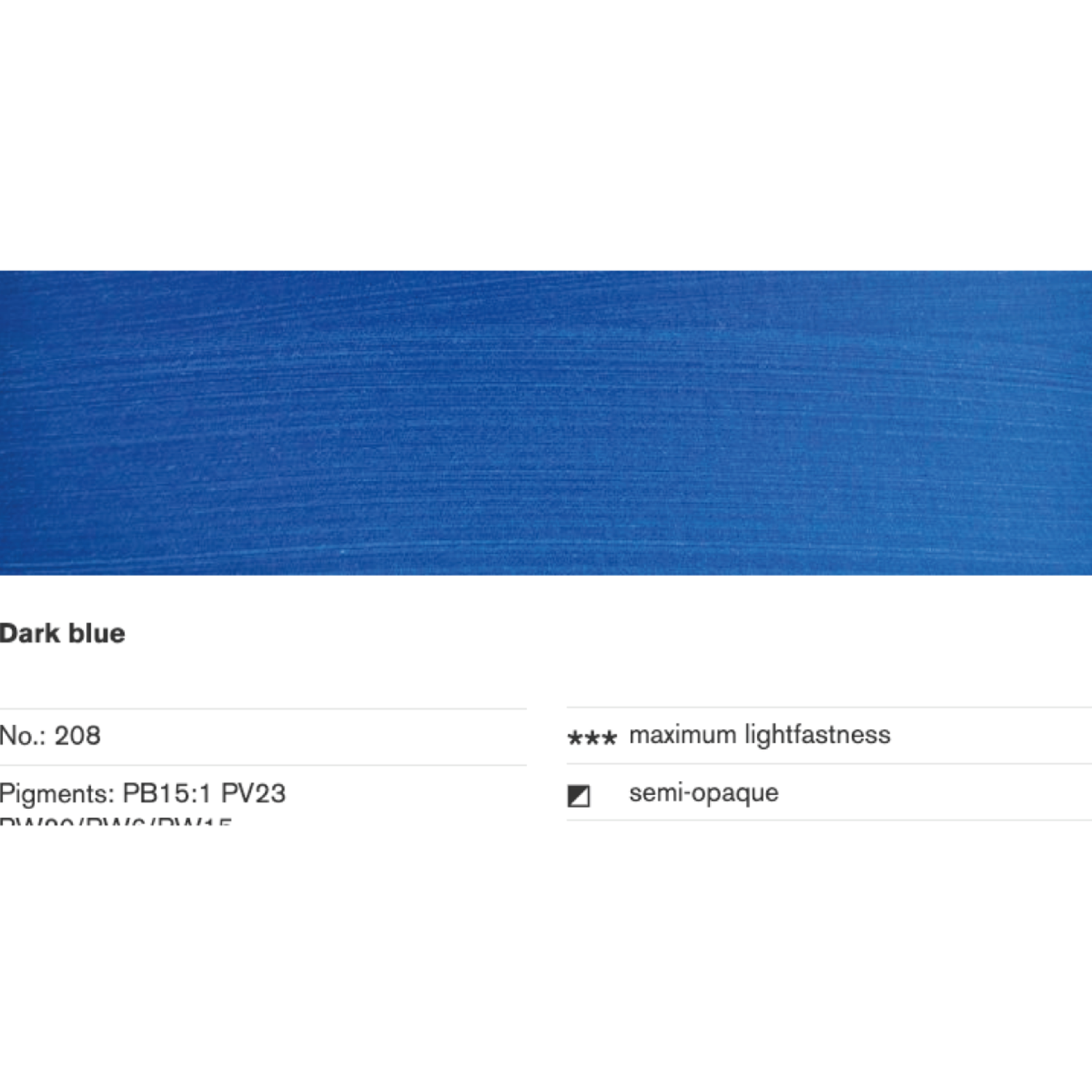 LASCAUX PERLACRYL 85ML 208 DUNKELBLAU 2
