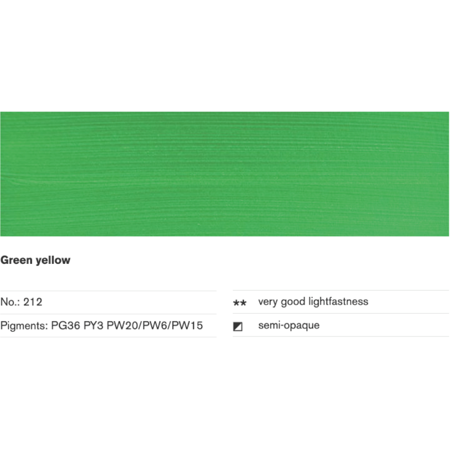 LASCAUX PERLACRYL 85ML 212 GELBGRUN 2