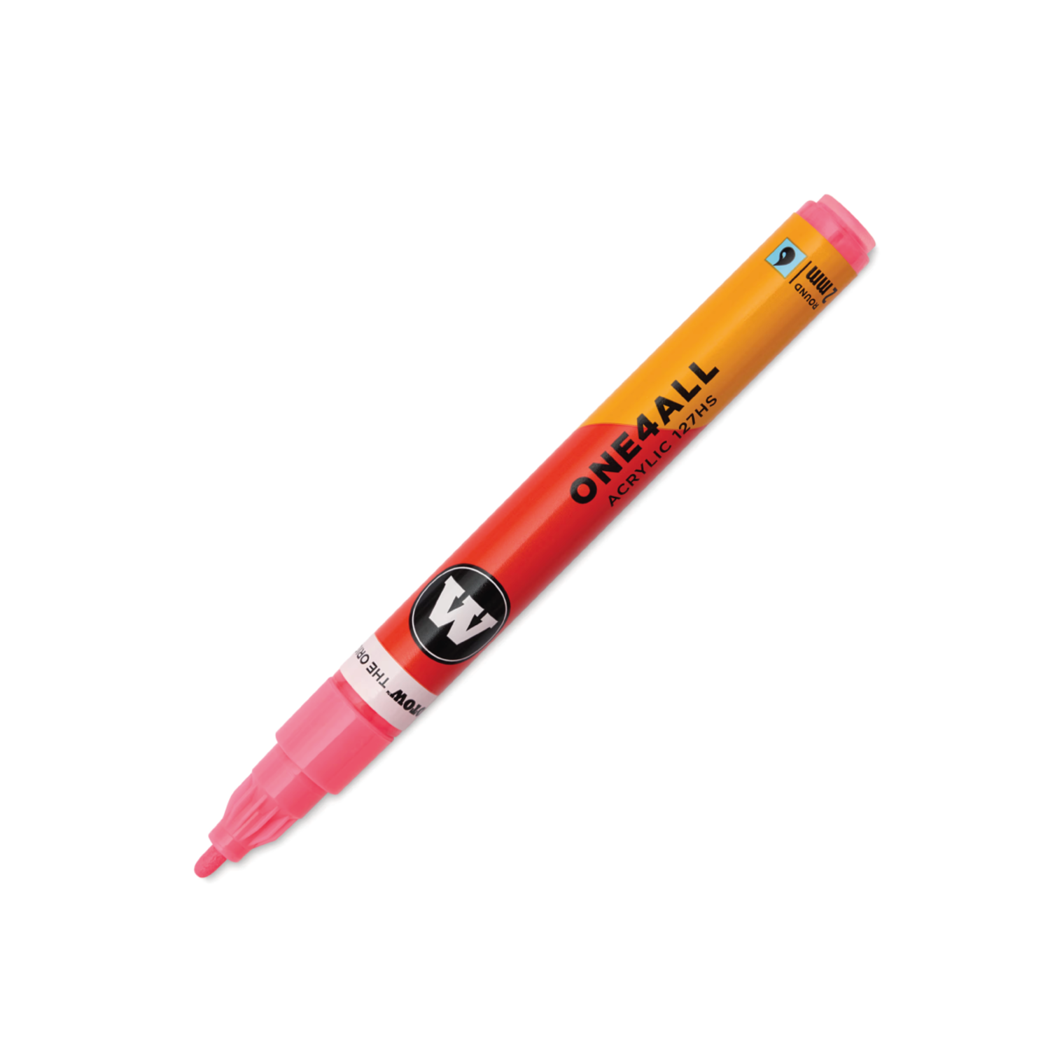 MOLOTOW ONE4ALL MARKER 127HS 262 2MM MARKER NEON RED FLUO 3