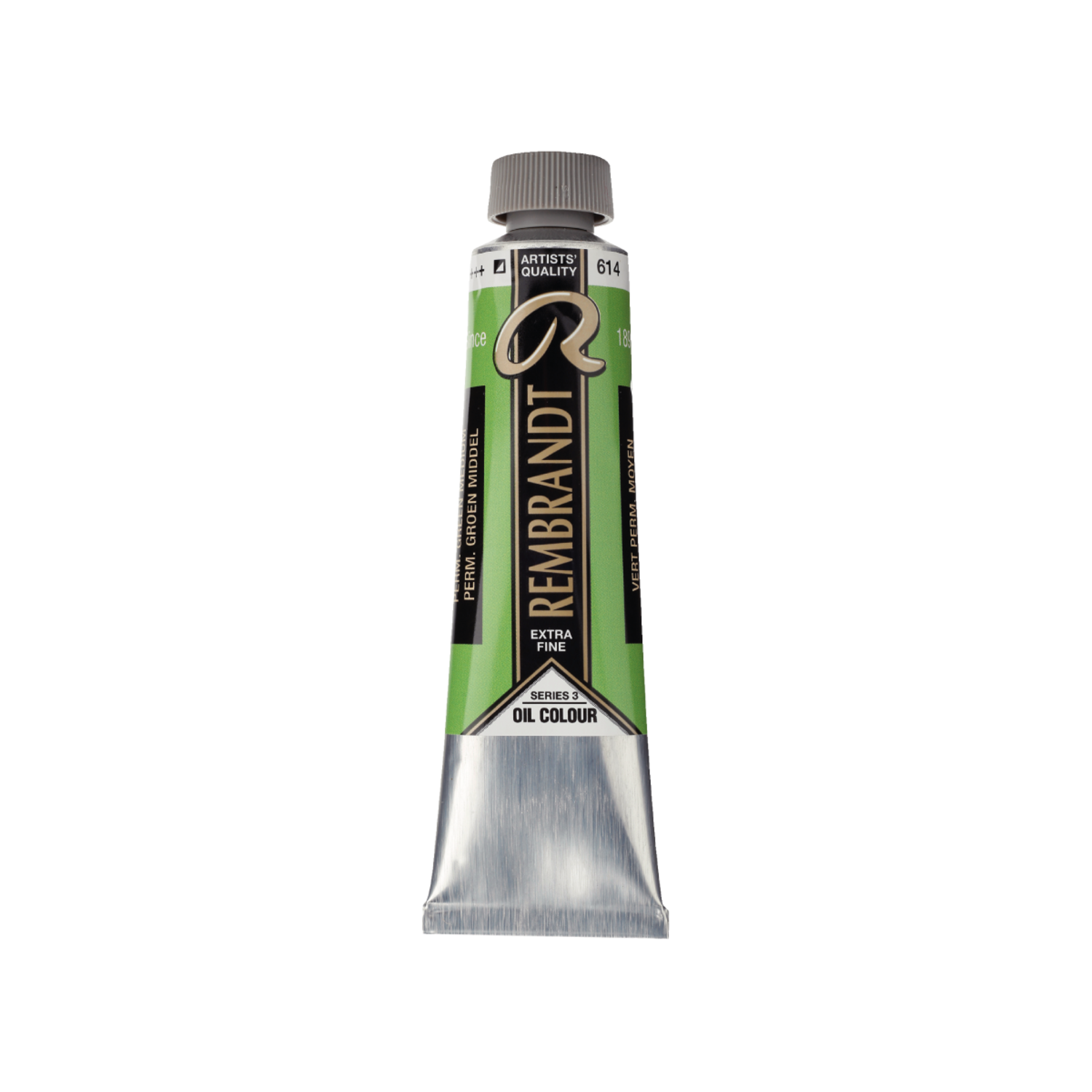 TALENS REMBRANDT ÖLFARBE 40ML PERMANENTGRÜN MITTEL 614 3