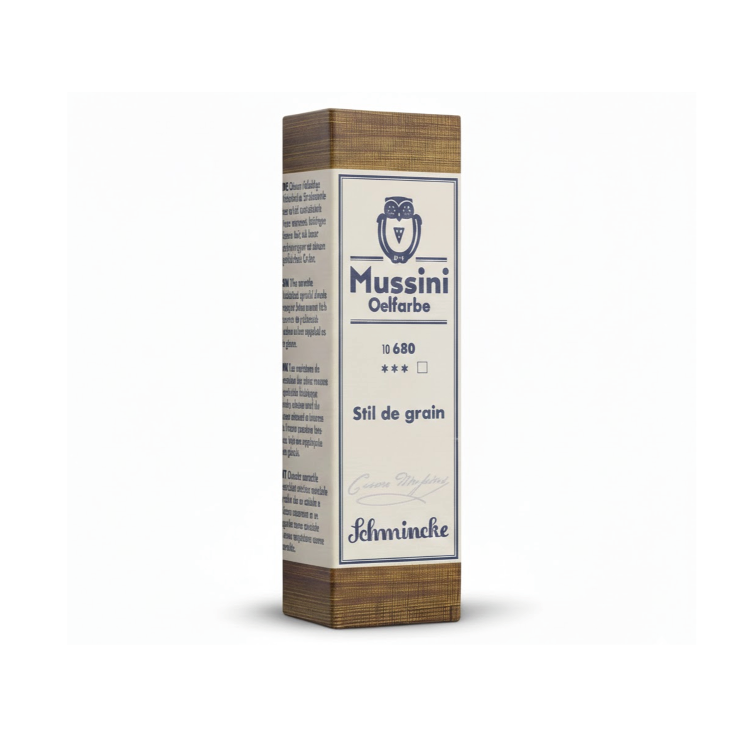 SCHMINCKE MUSSINI  HISTORISCHE ÖLFARBE 15 ML STIL DE GRAIN WECK=WECK 4
