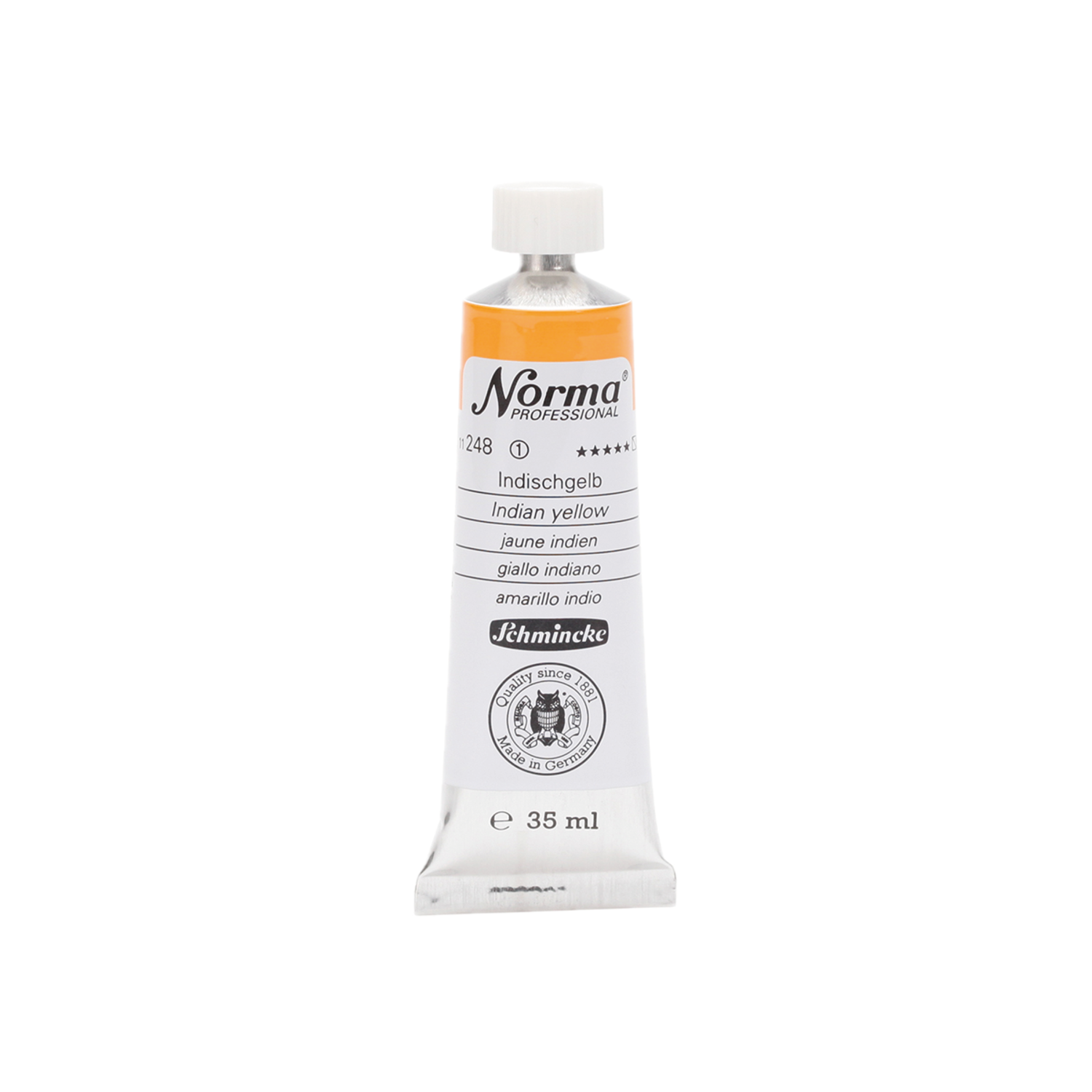SCHMINCKE NORMA ÖLFARBE 35ML S1 248 INDISCHGELB 3