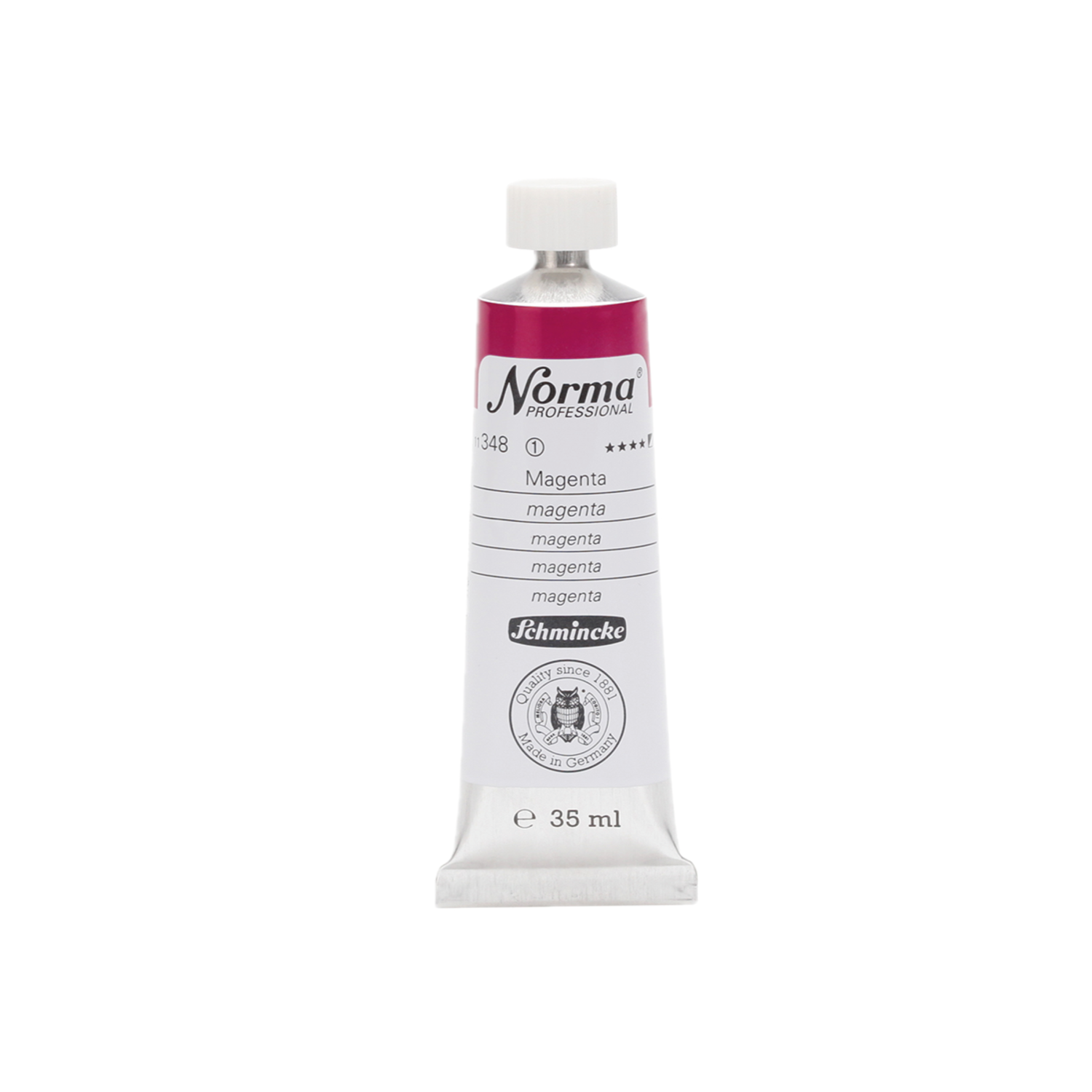 SCHMINCKE NORMA ÖLFARBE 35ML S1 348 MAGENTA 3