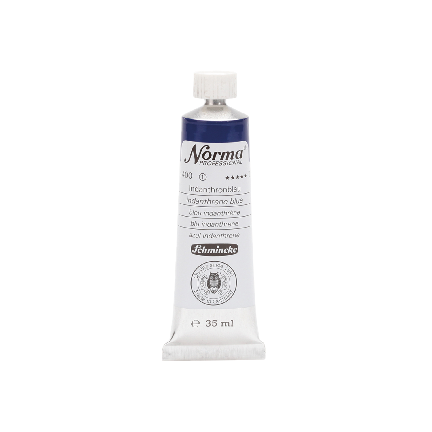 SCHMINCKE NORMA ÖLFARBE  35ML S1 400 INDANTHRONBLAU 3