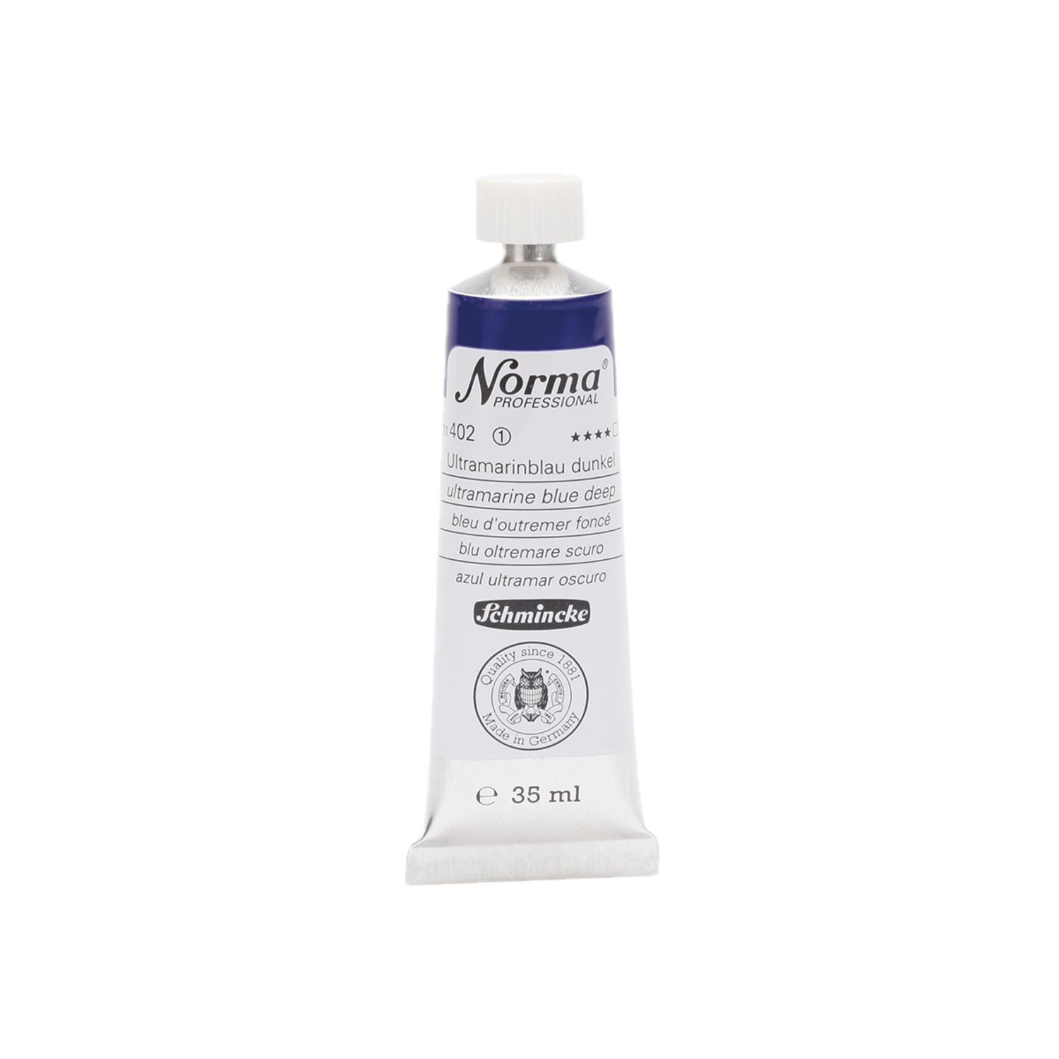 SCHMINCKE NORMA ÖLFARBE  35ML S1 402 ULTRAMARINBLAU DUNKEL 3