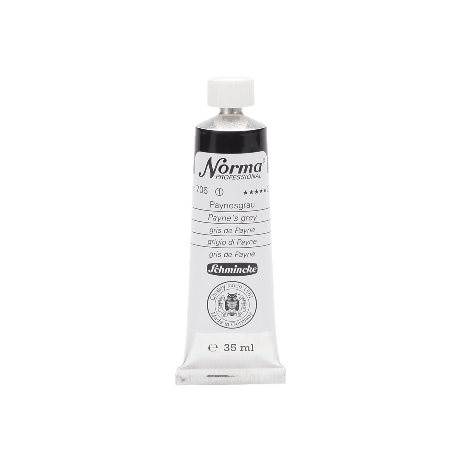 SCHMINCKEB NORMA ÖLFARBE 35ML S1 706 PAYNESGRAU 3