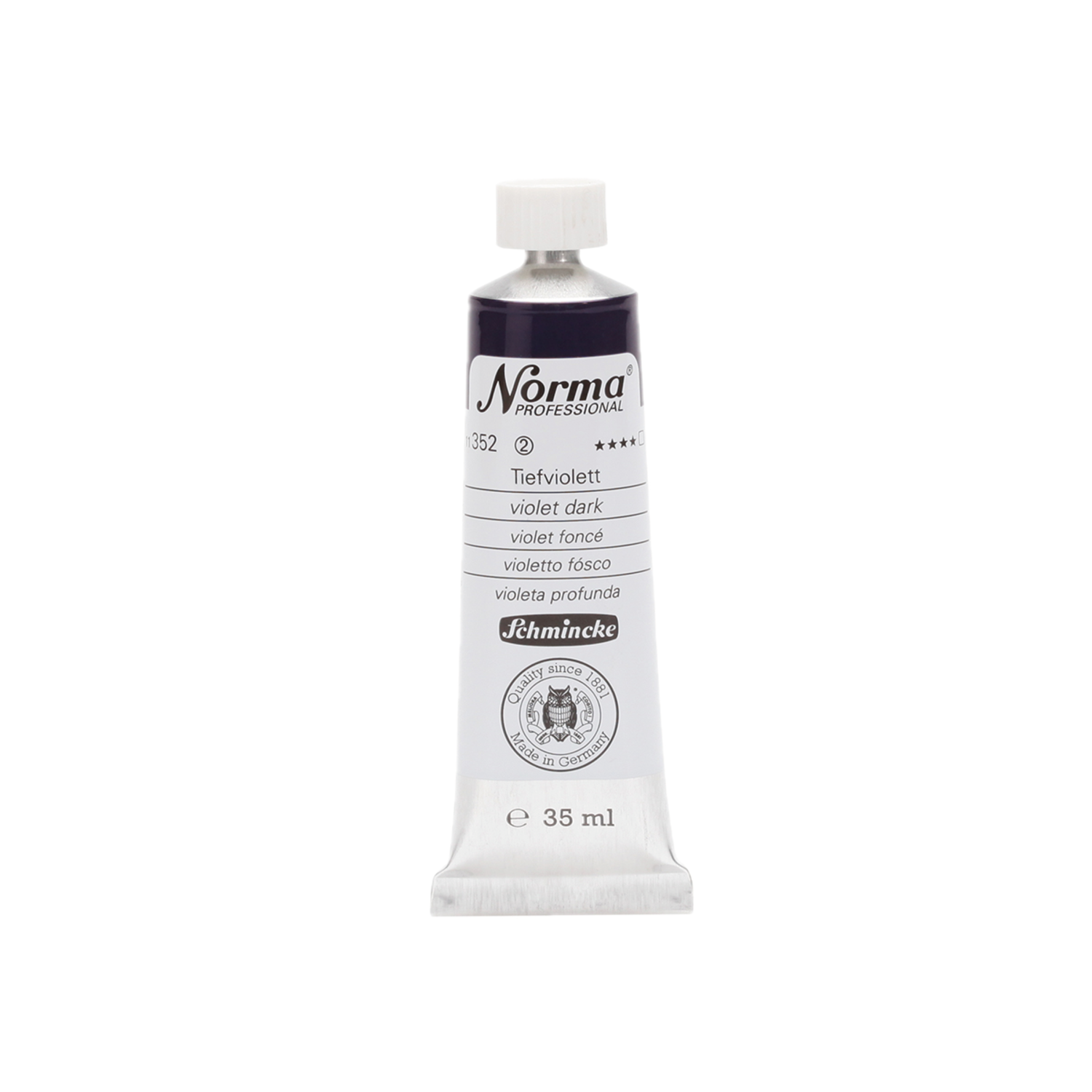 SCHMINCKE NORMA ÖLFARBE 35ML S2 352 TIEFVIOLETT 3