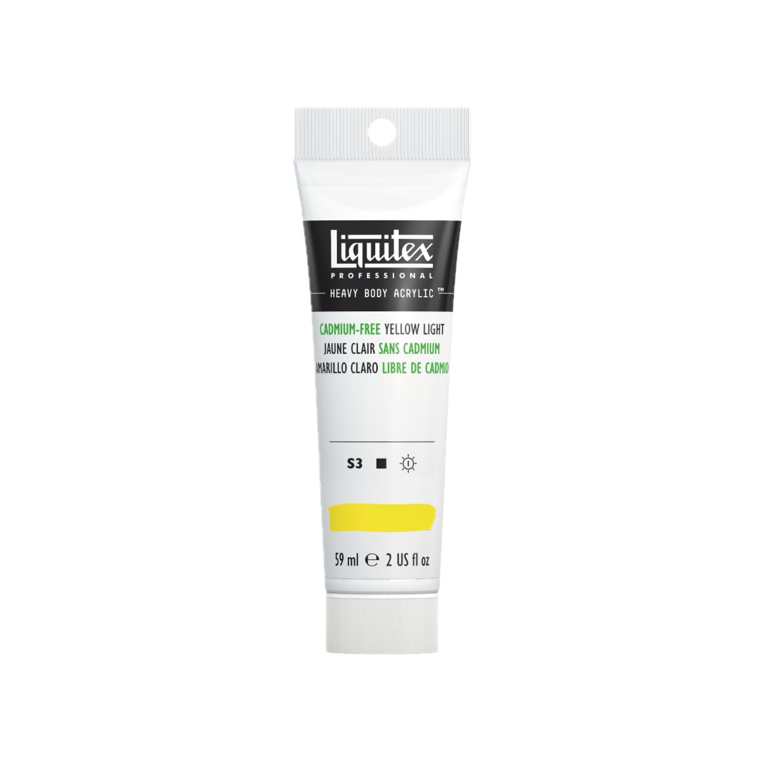 LIQUITEX HEAVY BODY 59ML 889 KADMIUM FREI HELL GELB 2