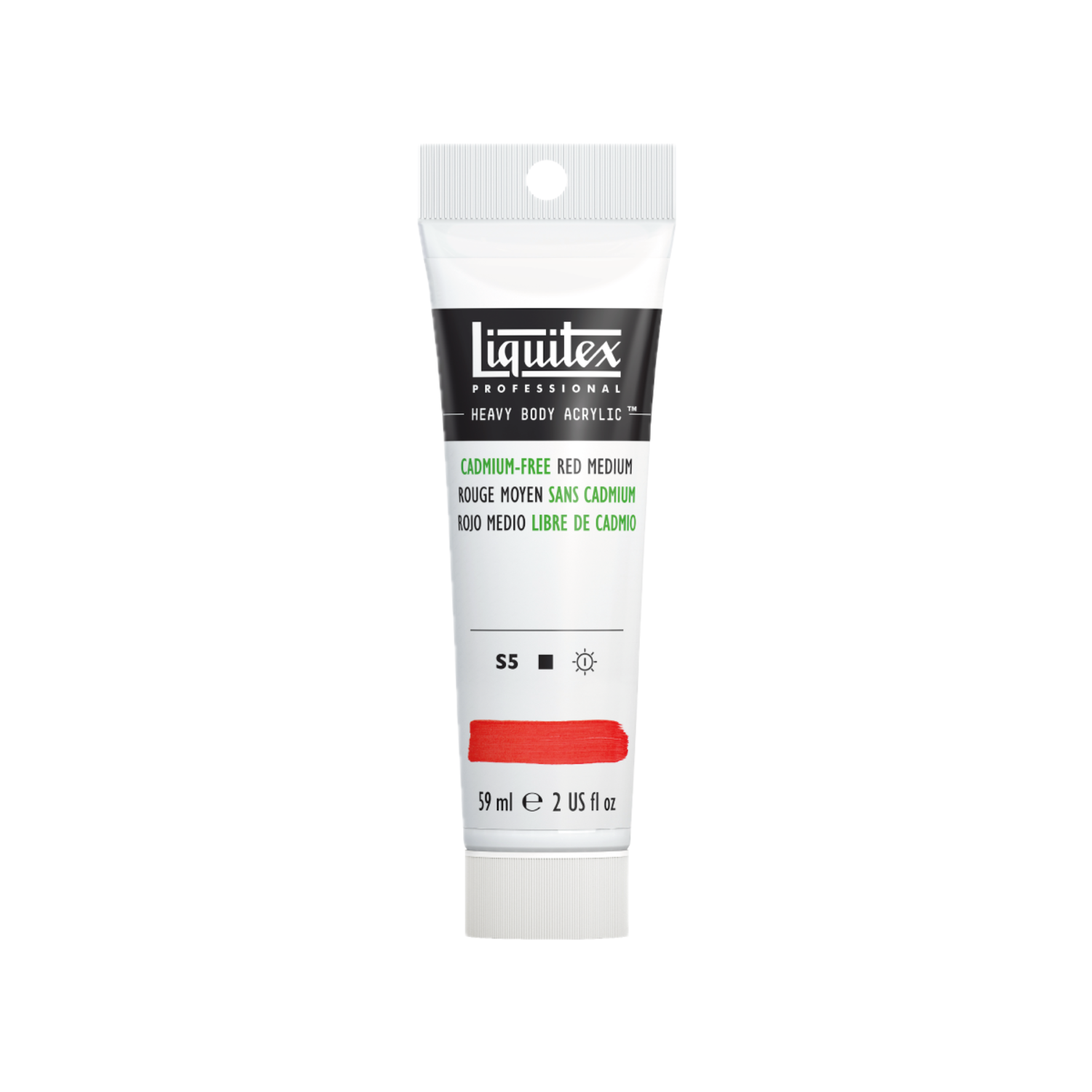 LIQUITEX HEAVY BODY 59ML 894 KADMIUM FREI ROT MEDIUM 2