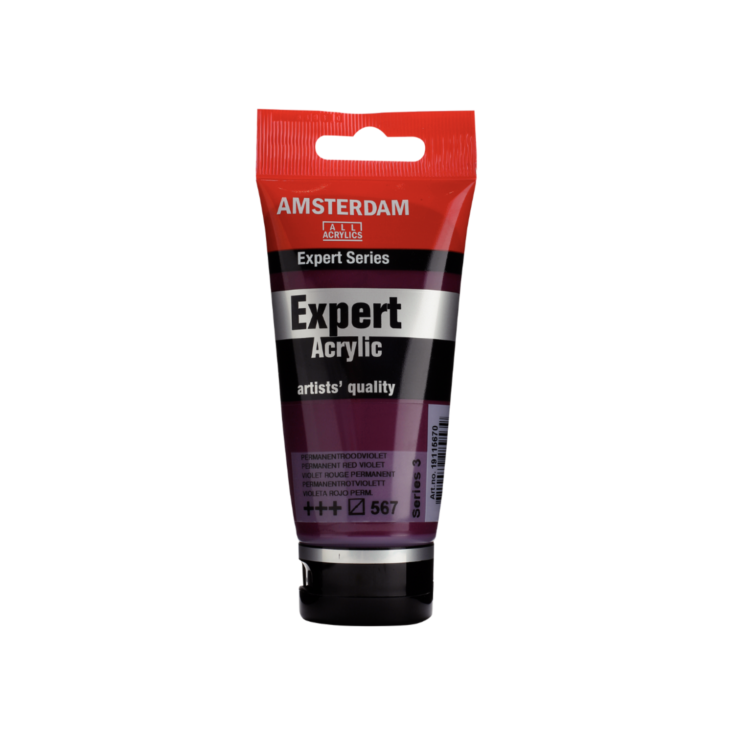 AMSTERDAM EXPERT 75ML 567 SERIE 3 PERMANENT ROTVIOLETT 3