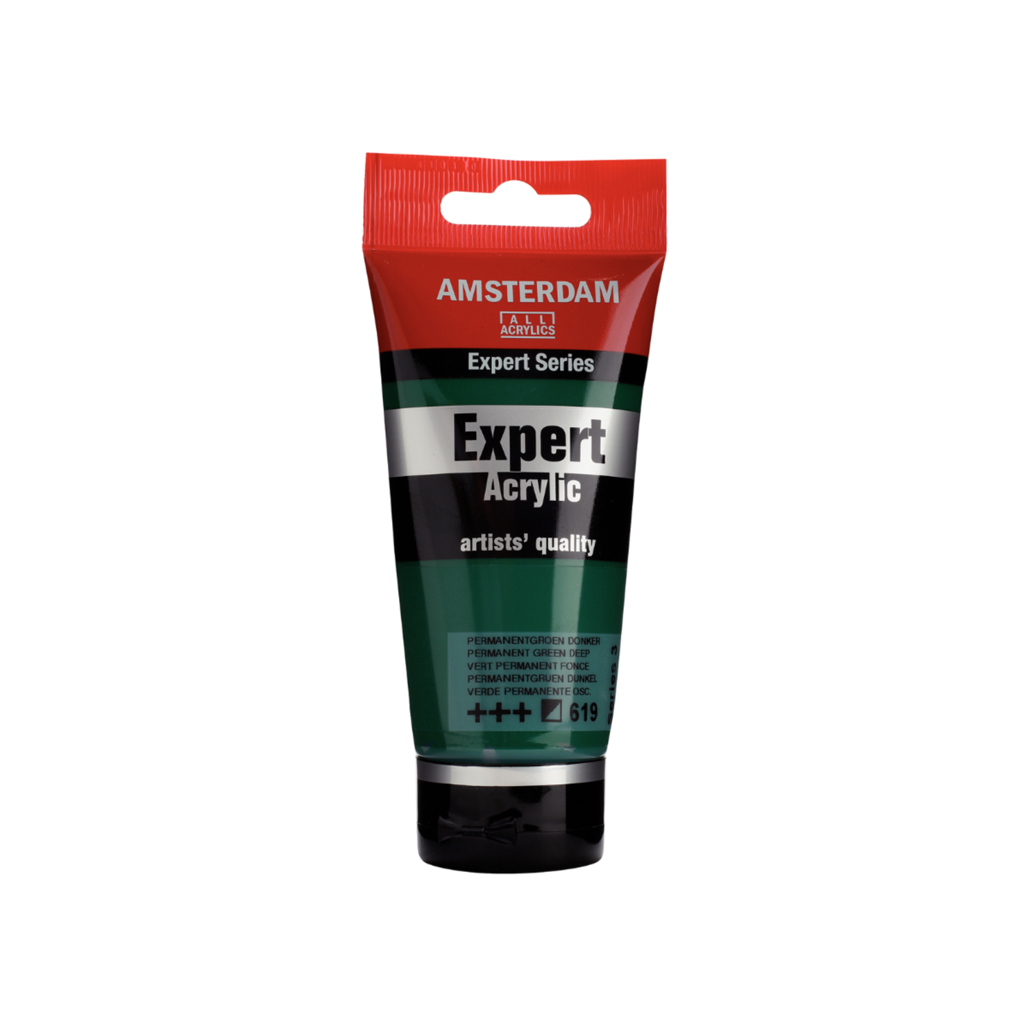 AMSTERDAM EXPERT 75ML 619 SERIE 3 PERMANENT GRÜN DUNKEL. 3