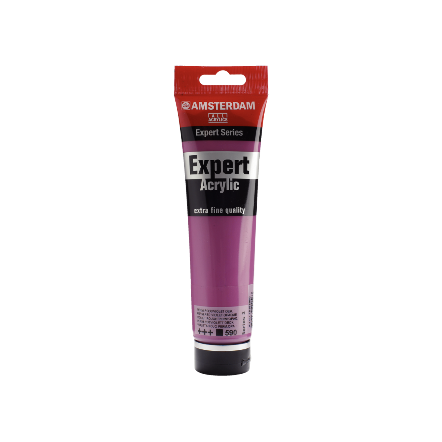 AMSTERDAM EXPERT 150ML 590 SERIE 3 PERMANENT ROTVIOLETT DECKEND 3