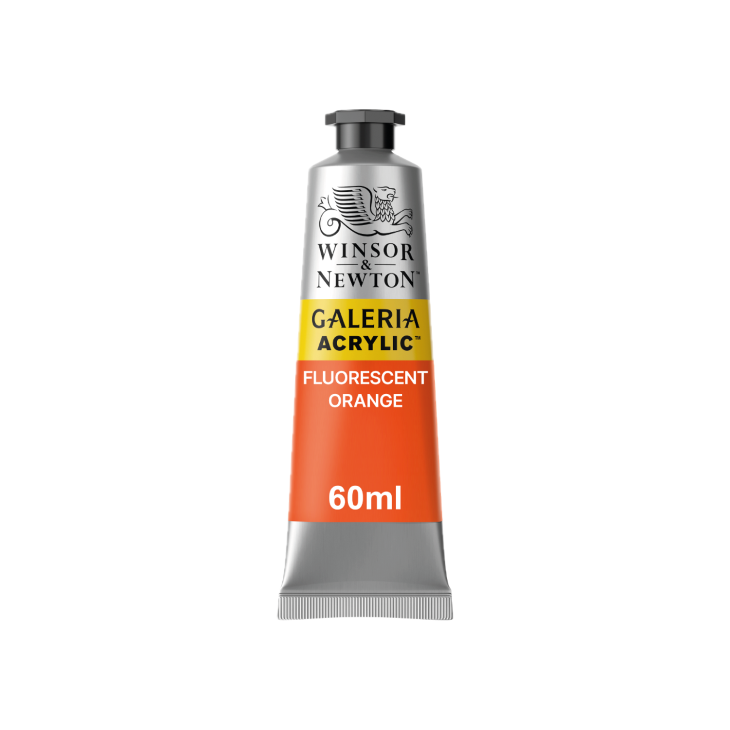 WINSOR & NEWTON GALERIA  ACRYLFARBE 60ML 454 FLUOR ORANGE 3