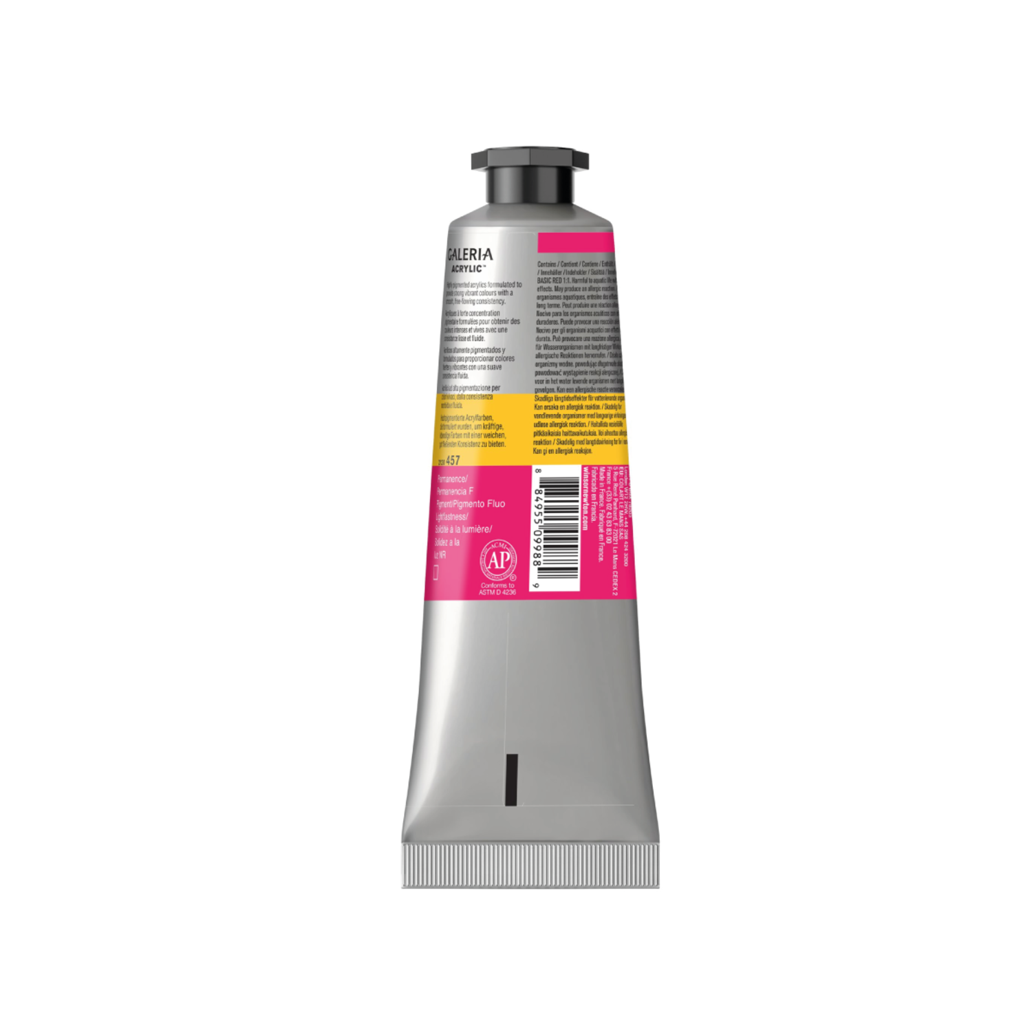 WINSOR & NEWTON GALERIA  ACRYLFARBE 60ML 457 FLOUR PINK 4