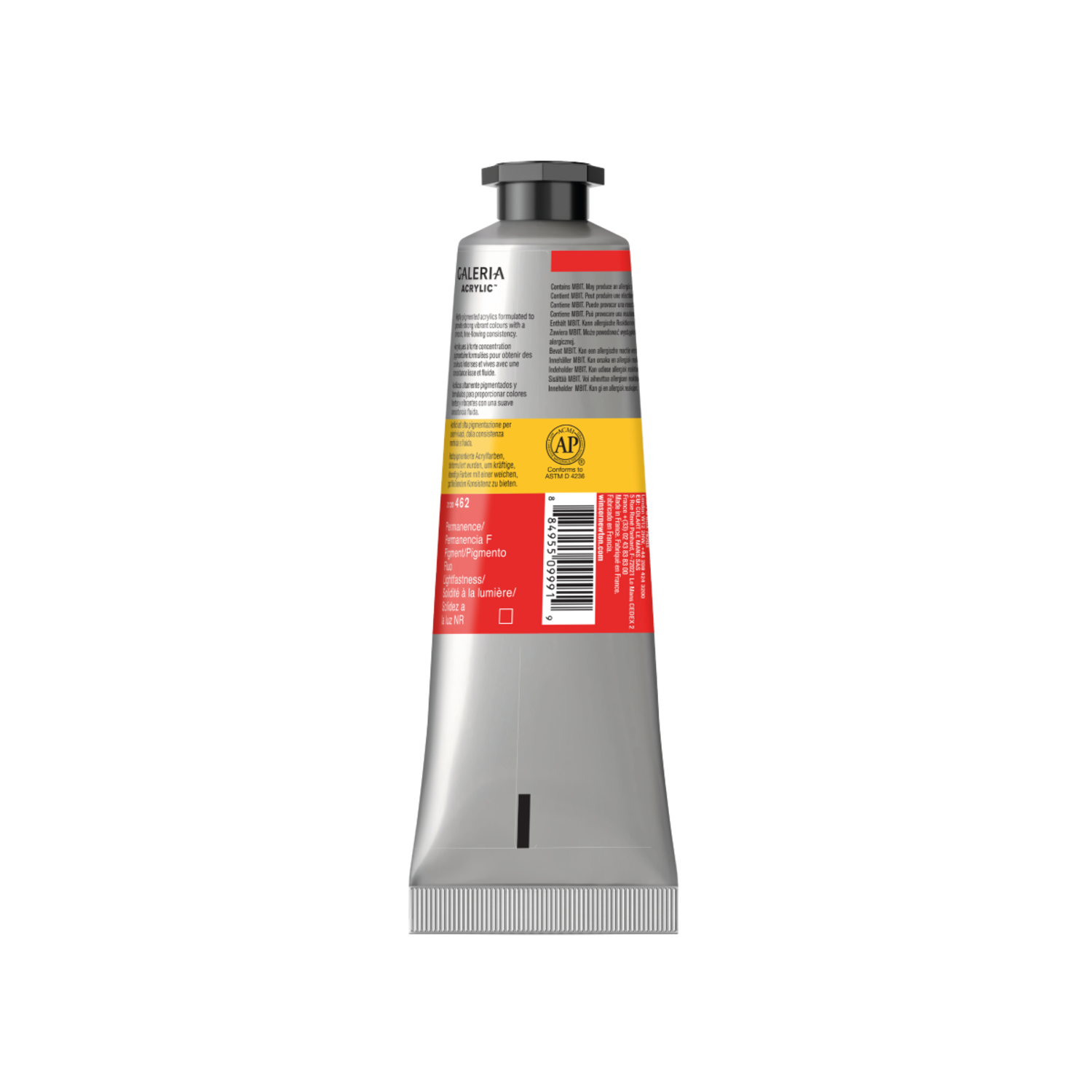 WINSOR & NEWTON GALERIA  ACRYLFARBE 60ML 462 FLUOR RED 4