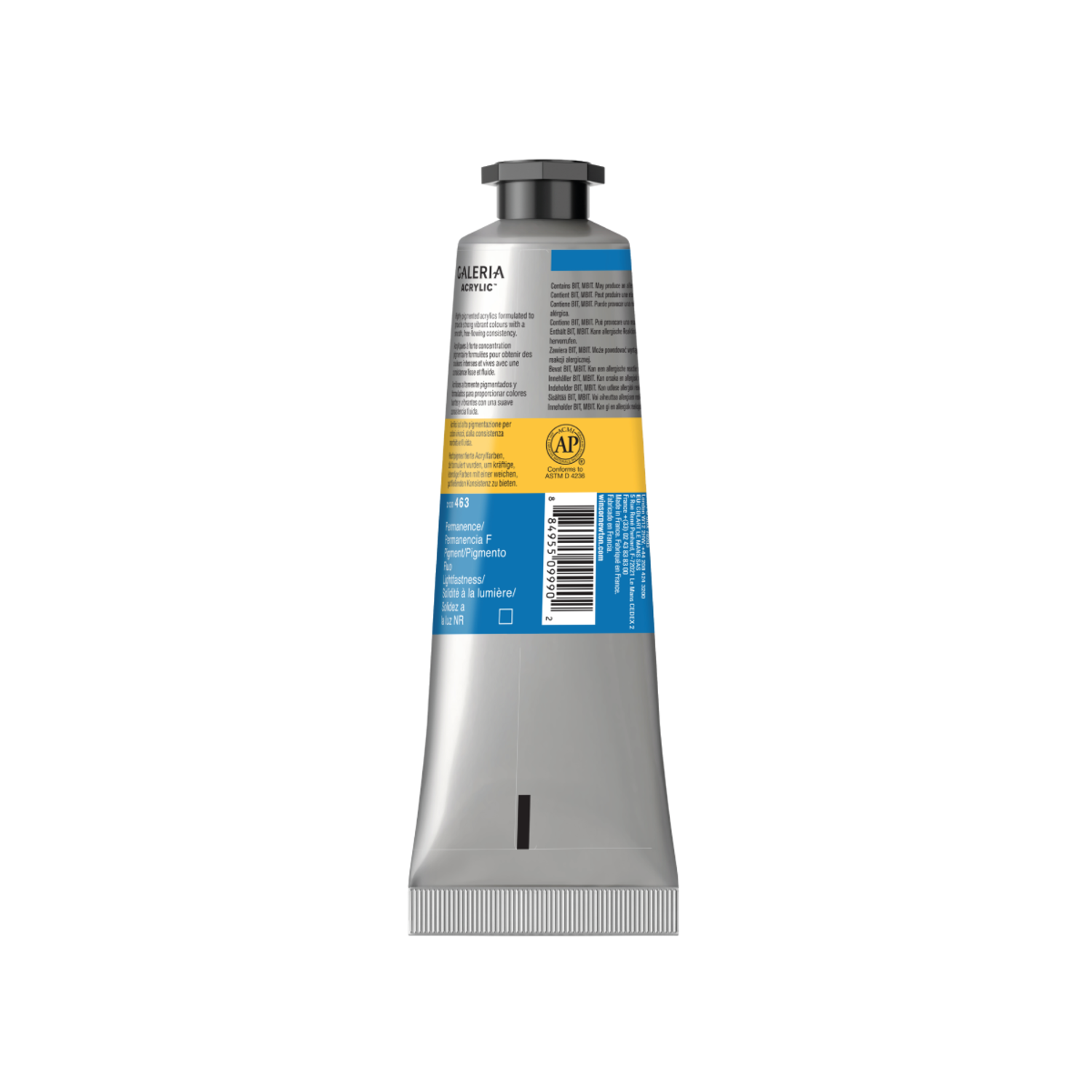 WINSOR & NEWTON GALERIA  ACRYLFARBE 60ML 463 FLOUR BLUE 4