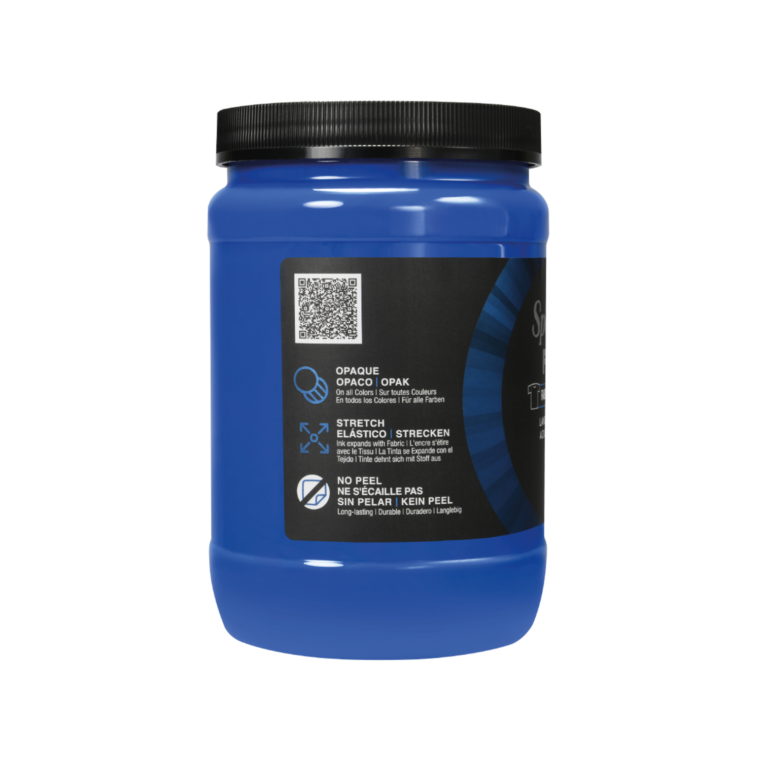 SPEEDBALL FLEX SCREEN PRINTING FABRIC INK 946ML LAKE BLUE 3