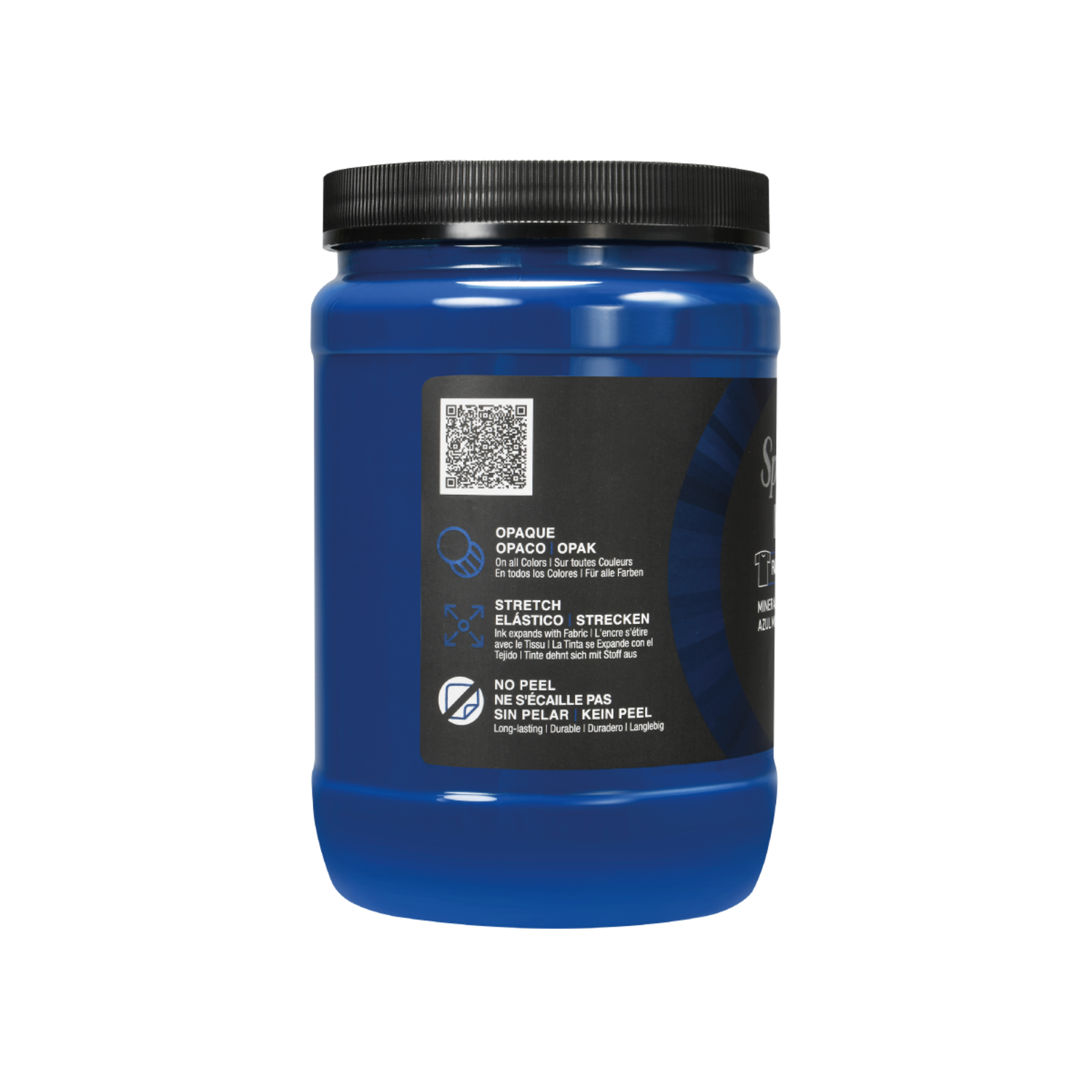 SPEEDBALL FLEX SCREEN PRINTING FABRIC INK 946ML MINERAL BLUE 3