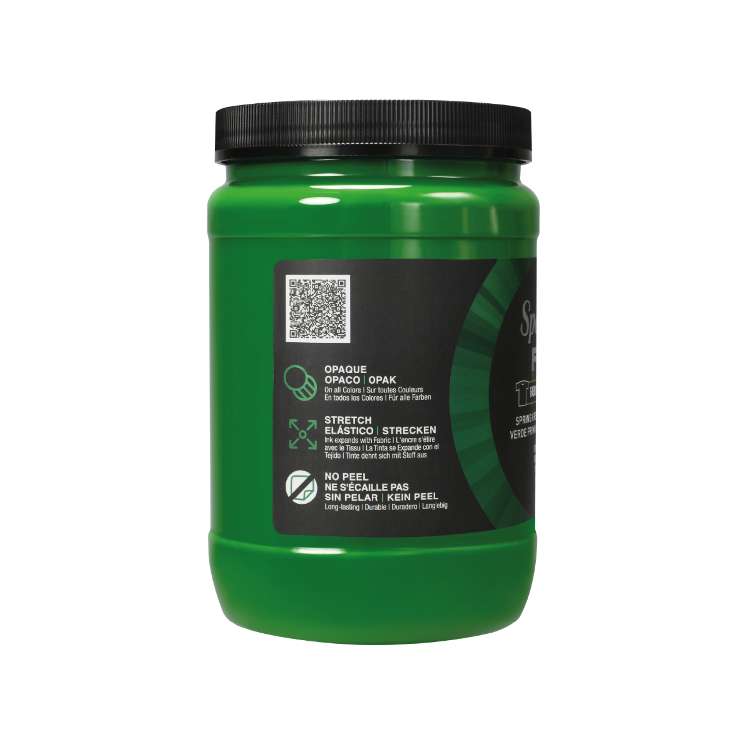 SPEEDBALL FLEX SCREEN PRINTING FABRIC INK 946ML SPRING GREEN 3