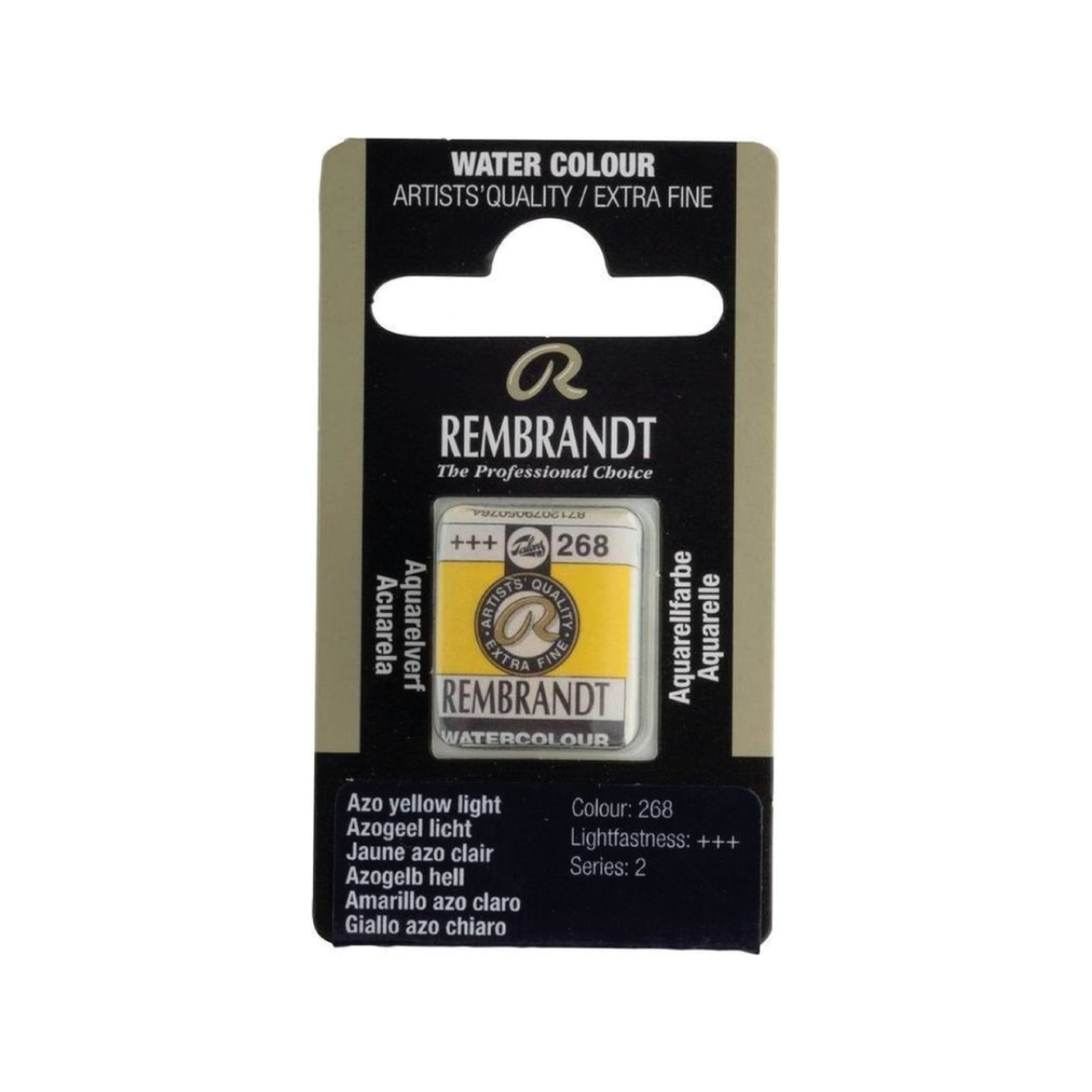 REMBRANDT AQUARELVERF 1/2 NAP S2 268 AZOGEEL LICHT OP=OP 2