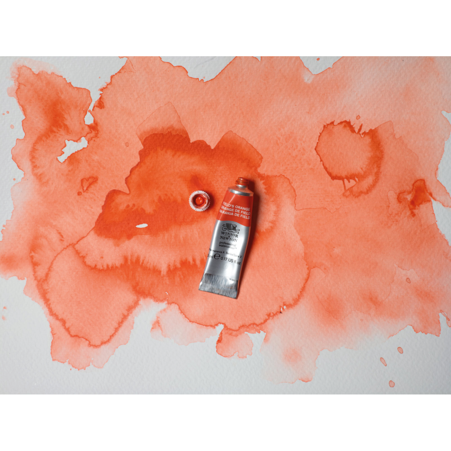 WINSOR & NEWTON AQUARELLFARBE 5ML S2 FIELD'S ORANGE 3