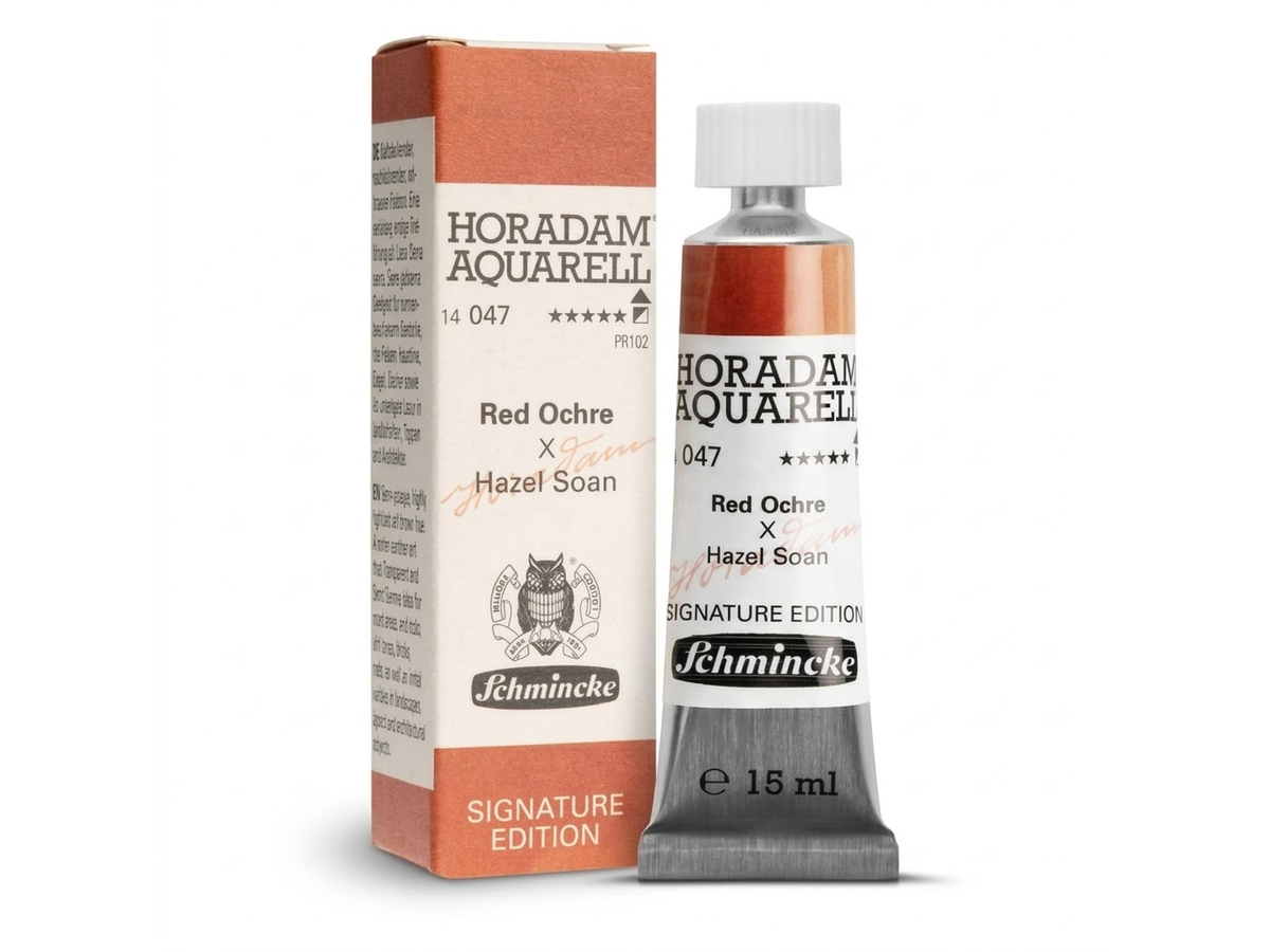 HORADAM SIGNATURE EDITION AQUARELL 15ML RED OCHRE x SLOAN 4