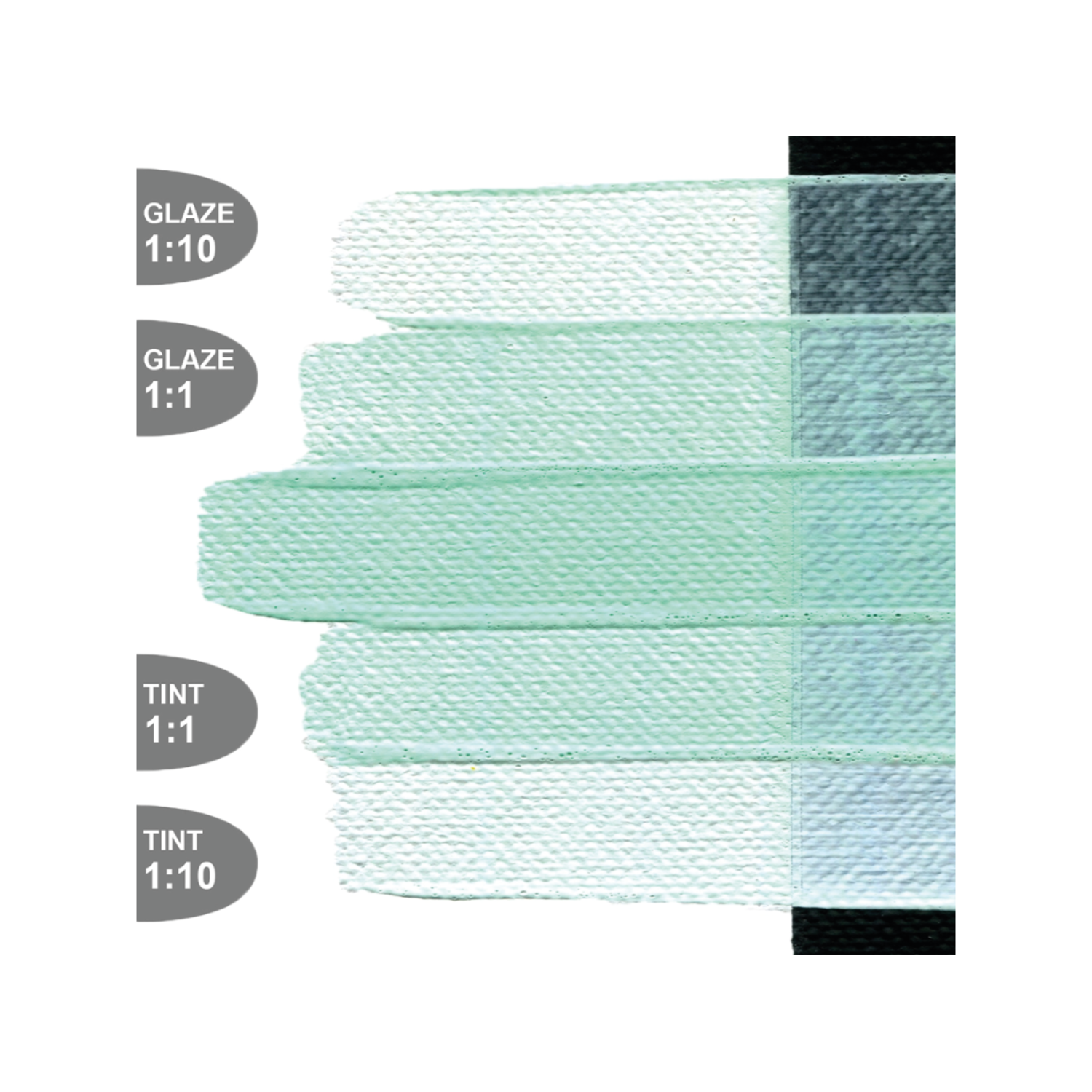 GOLDEN SOFLAT ACRYLIC 59ML 6655 LIGHT PHTHALO GREEN 3