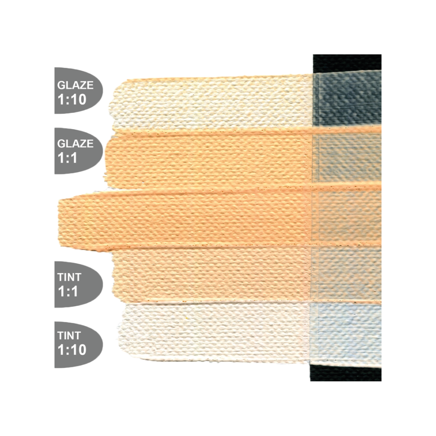 GOLDEN SOFLAT ACRYLIC 59ML 6540 LIGHT ORANGE 3