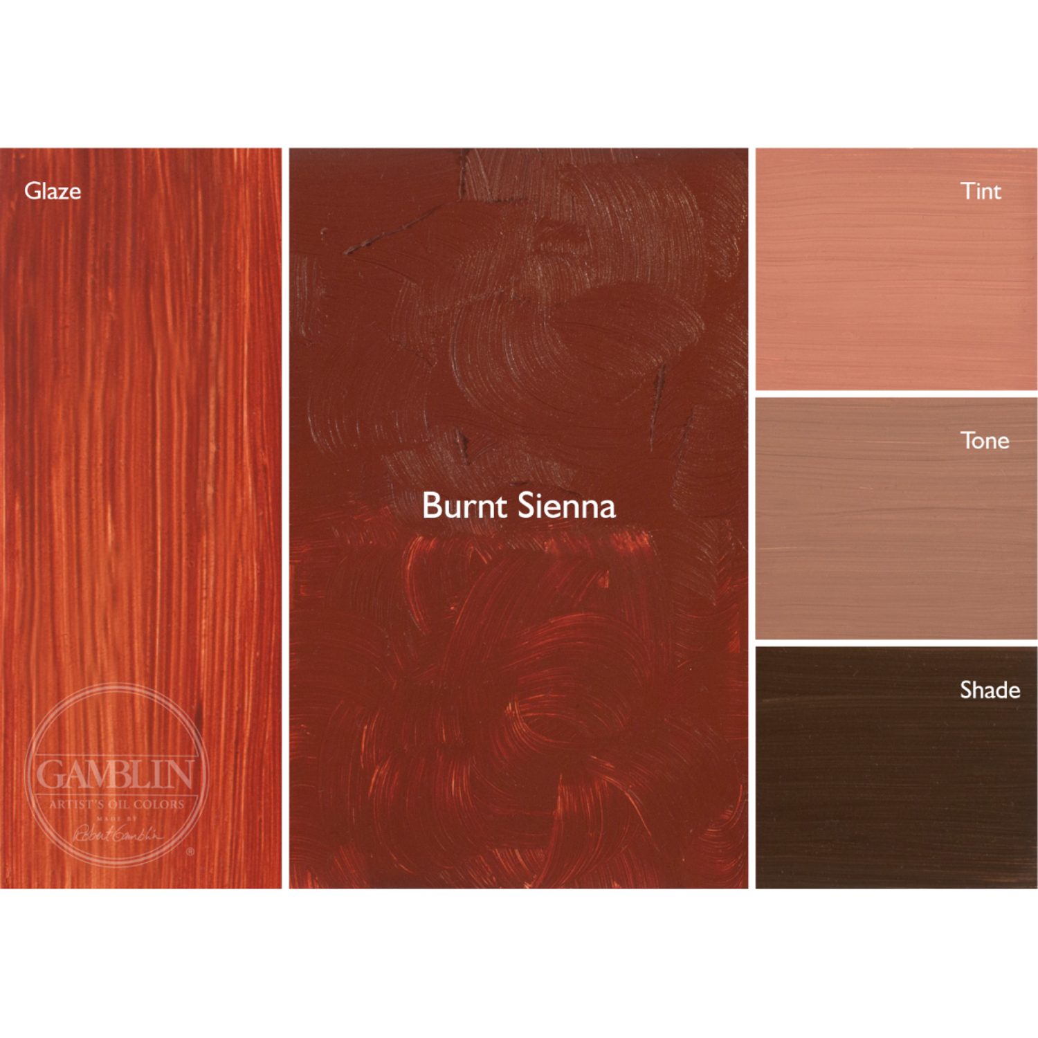 GAMBLIN 37ML SIENA GEBRANNT 1060 SERIE 1 2