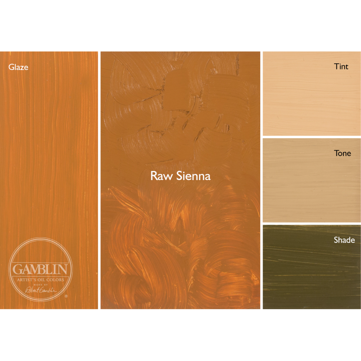 GAMBLIN 37ML SIENA NATUR 1610 SERIE 1 2