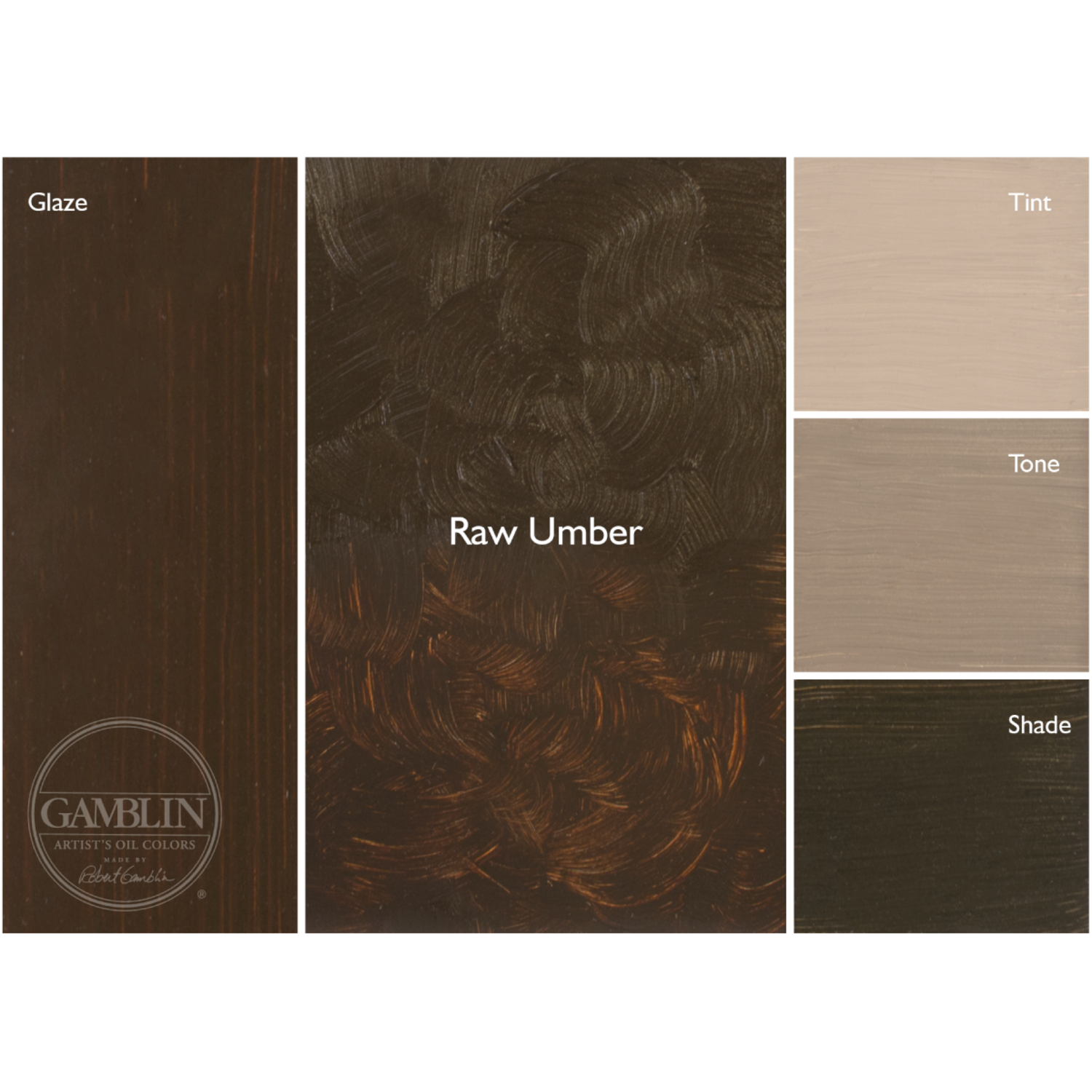 GAMBLIN 37ML UMBRA GEBRANNT 1620 SERIE 1 2