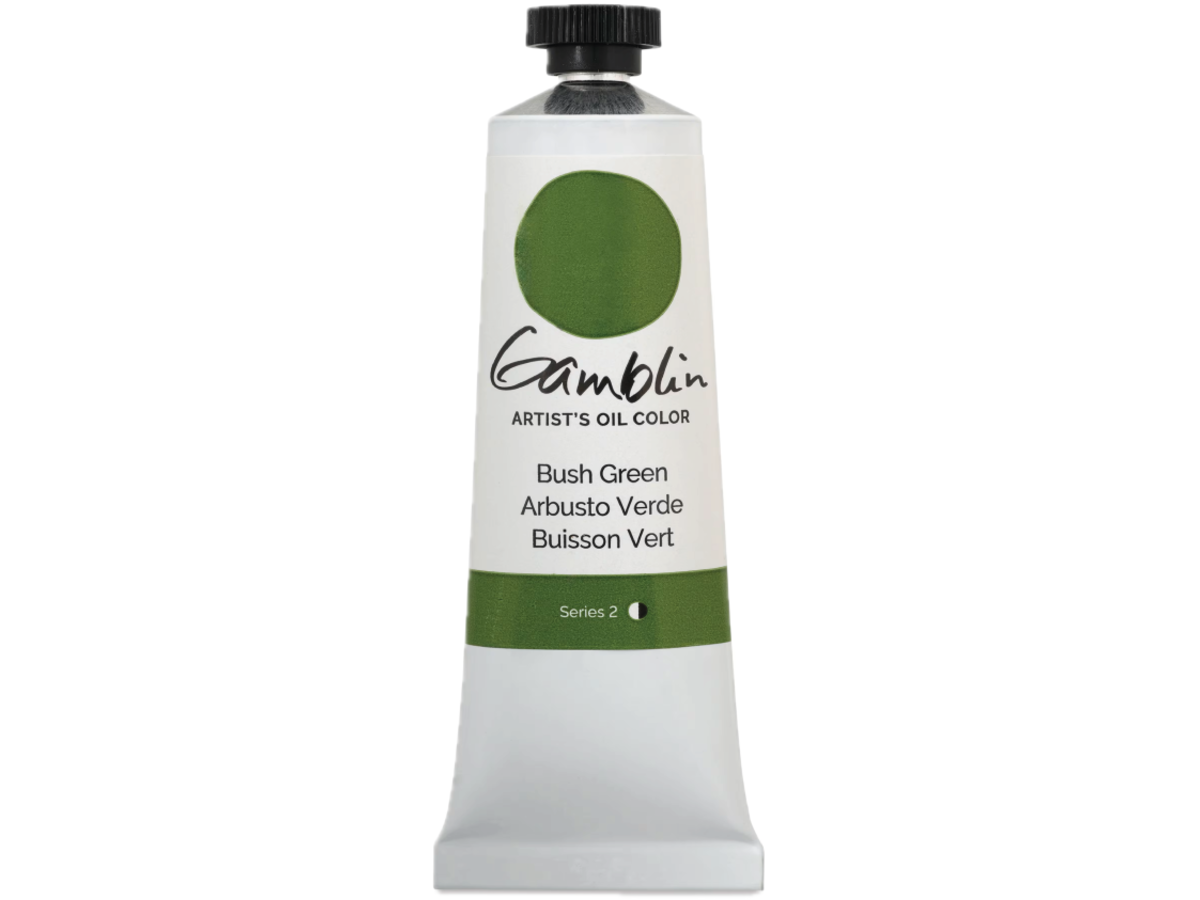 GAMBLIN ARTIST OLIEVERF 37ML S2 1090 BUSH GREEN AG 3