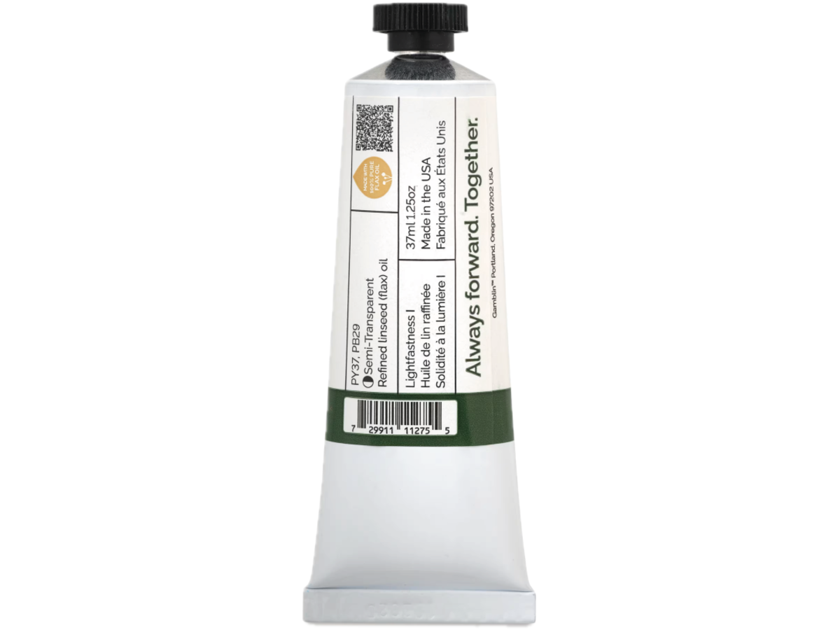 GAMBLIN ARTIST OLIEVERF 37ML S2 1275 FOREST FLOOR GREEN AG 4