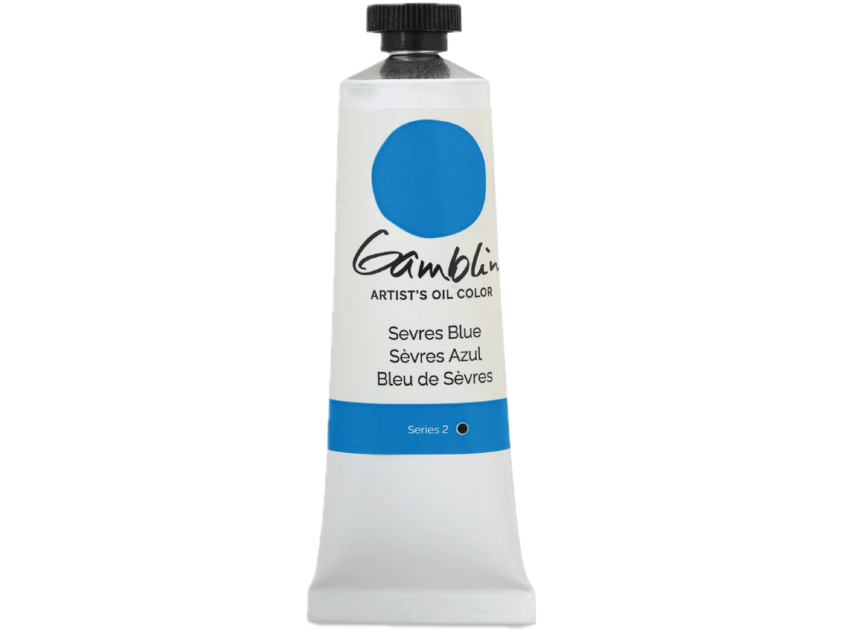 GAMBLIN ARTIST OLIEVERF 37ML S2 1665 SEVRES BLUE AG 3