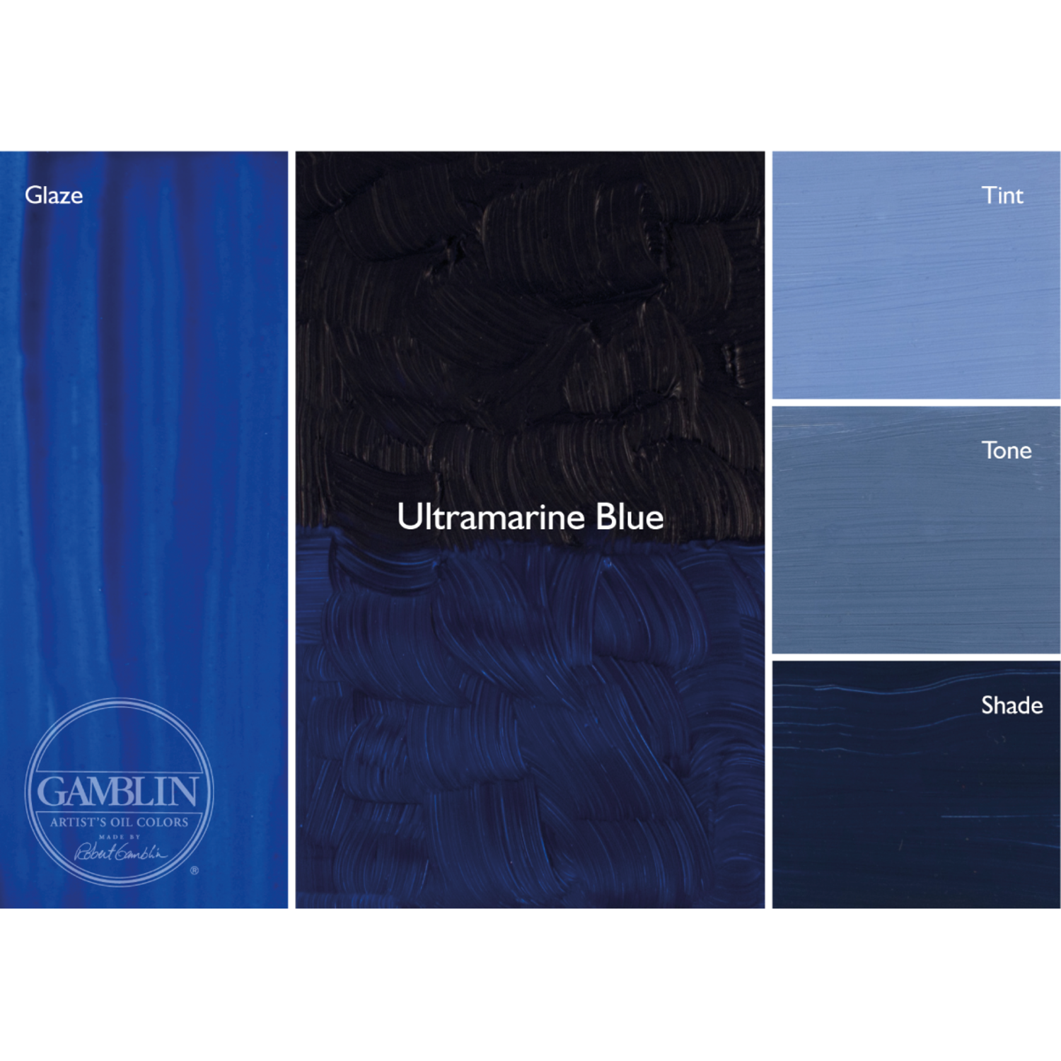 GAMBLIN 37ML ULTRAMARINBLAU 1700 SERIE 2 2