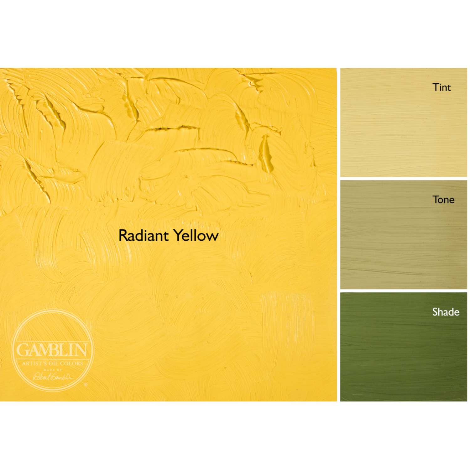 GAMBLIN 37ML GELB LEUCHTEND(RADIANT) 1855 SERIE 2 2
