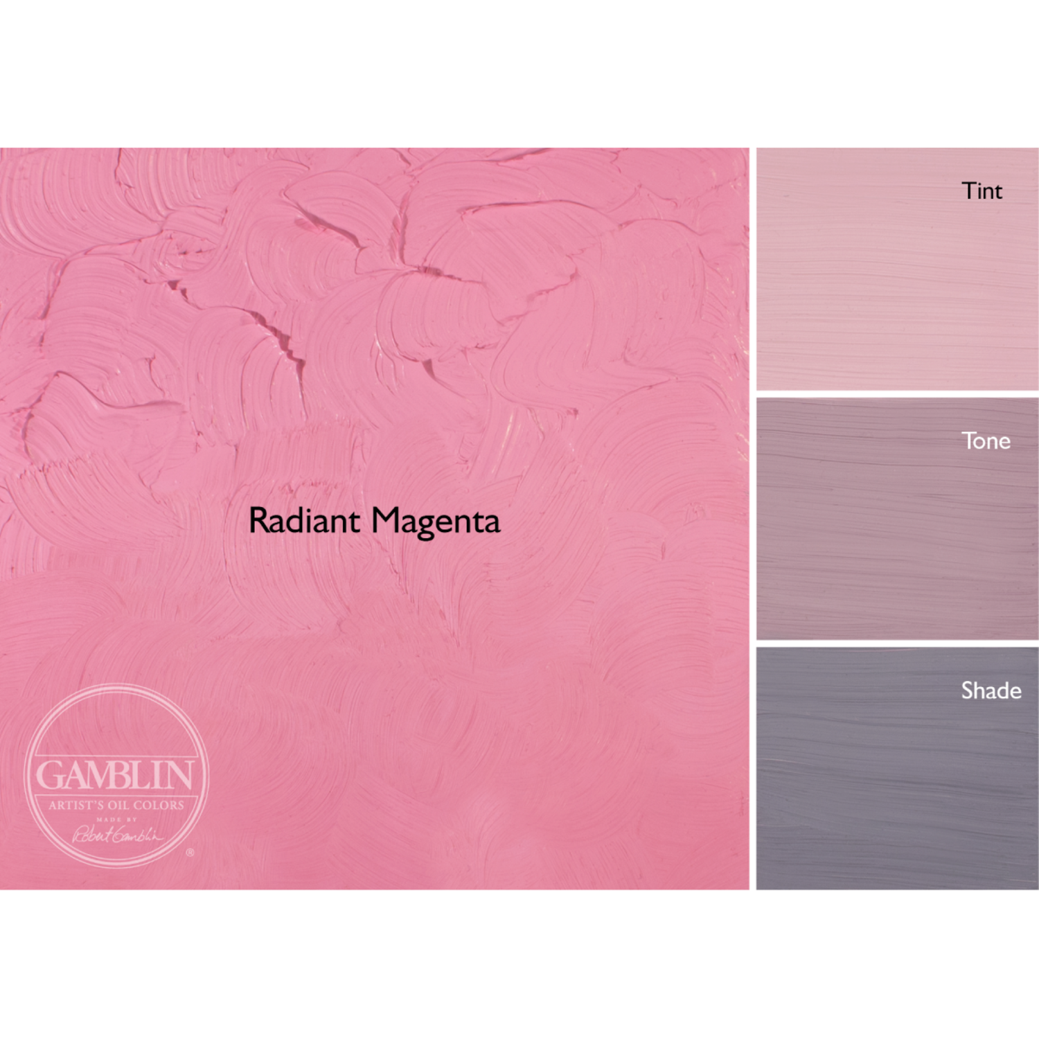 GAMBLIN 37ML MAGENTA LEUCHTEND(RADIANT) 1865 SERIE 2 2