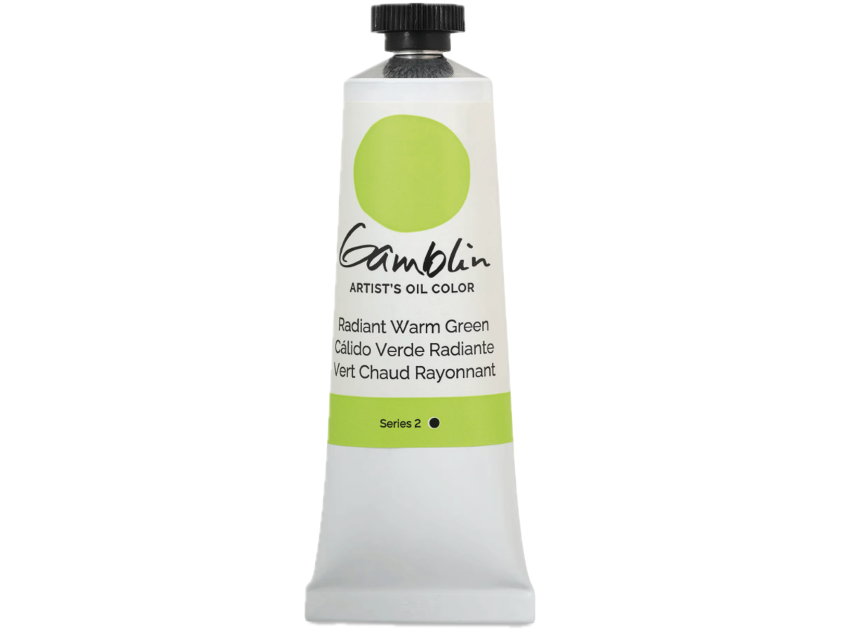 GAMBLIN ARTIST OLIEVERF 37ML S2 1886 RADIANT WARM GREEN  AG 3